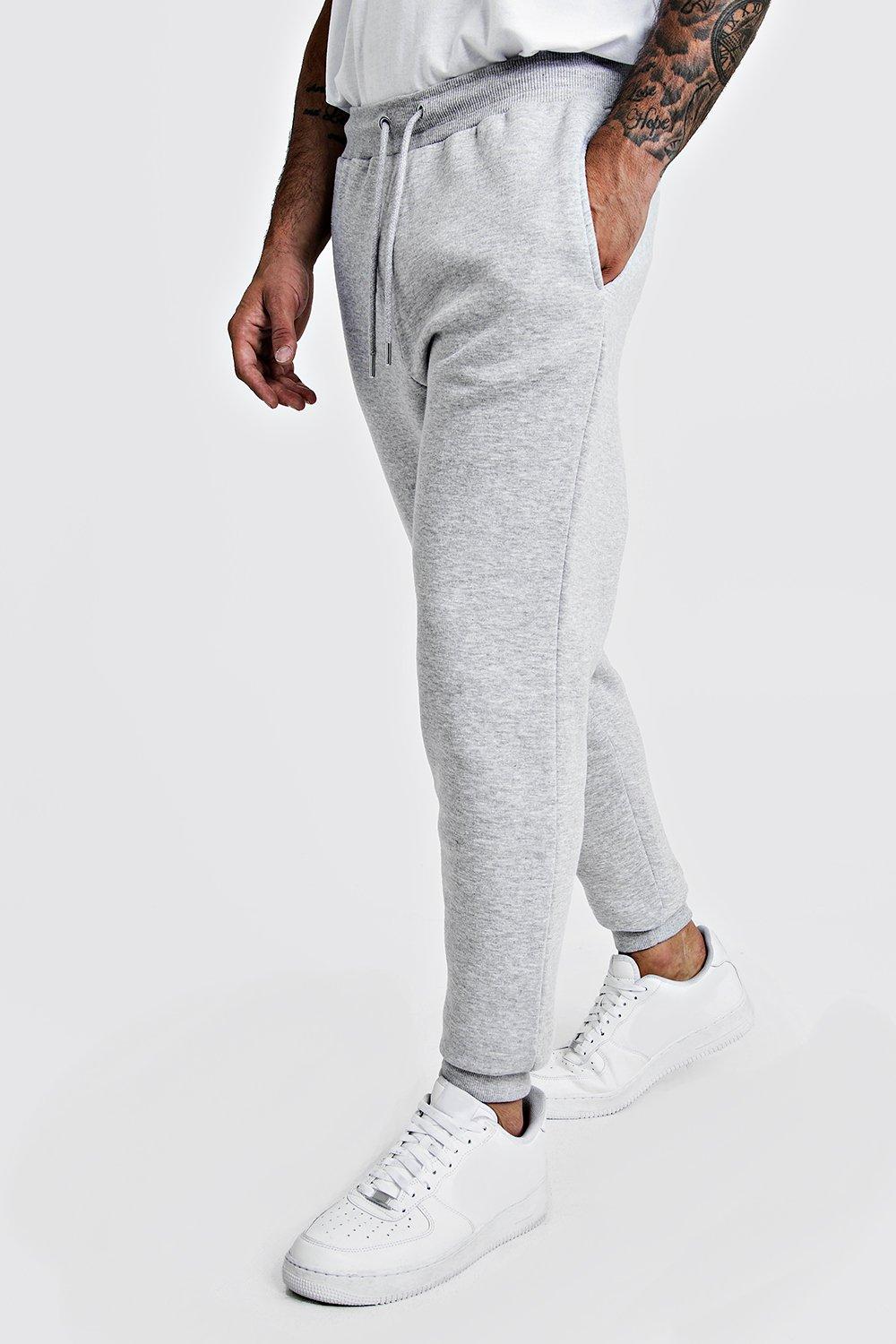 grey marl joggers mens