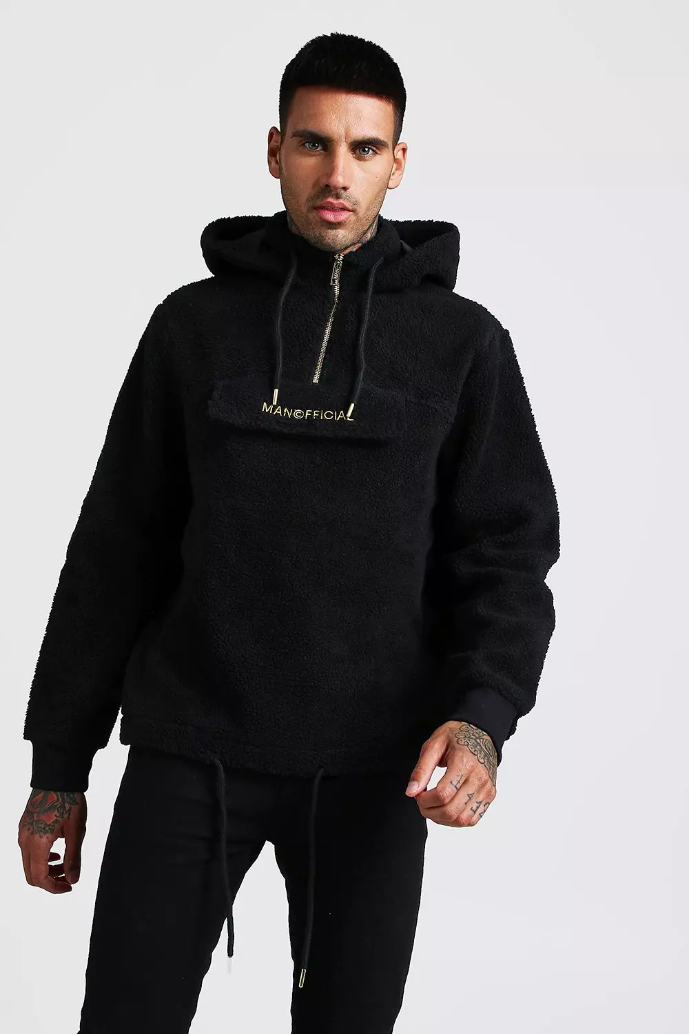 Hoodie that zips over head store