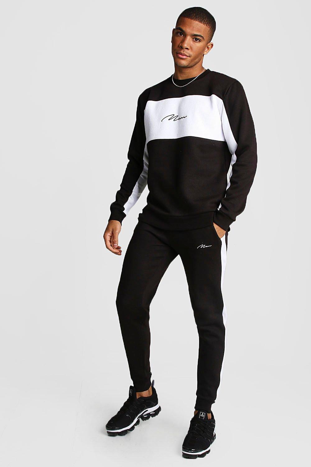 boohooman black jumper