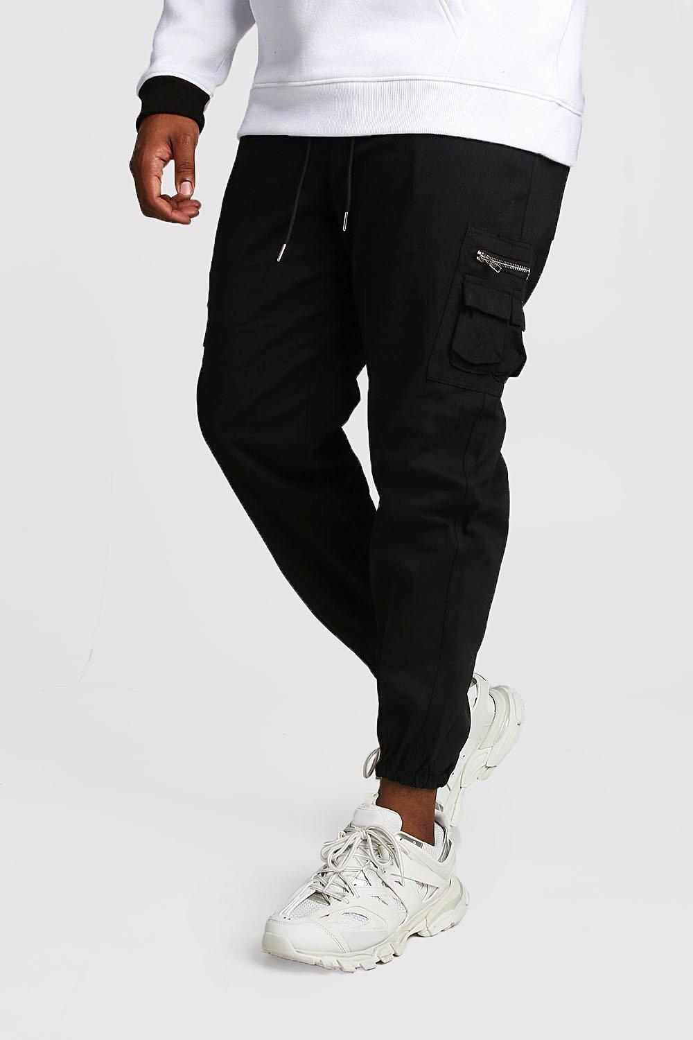 big & tall men's joggers