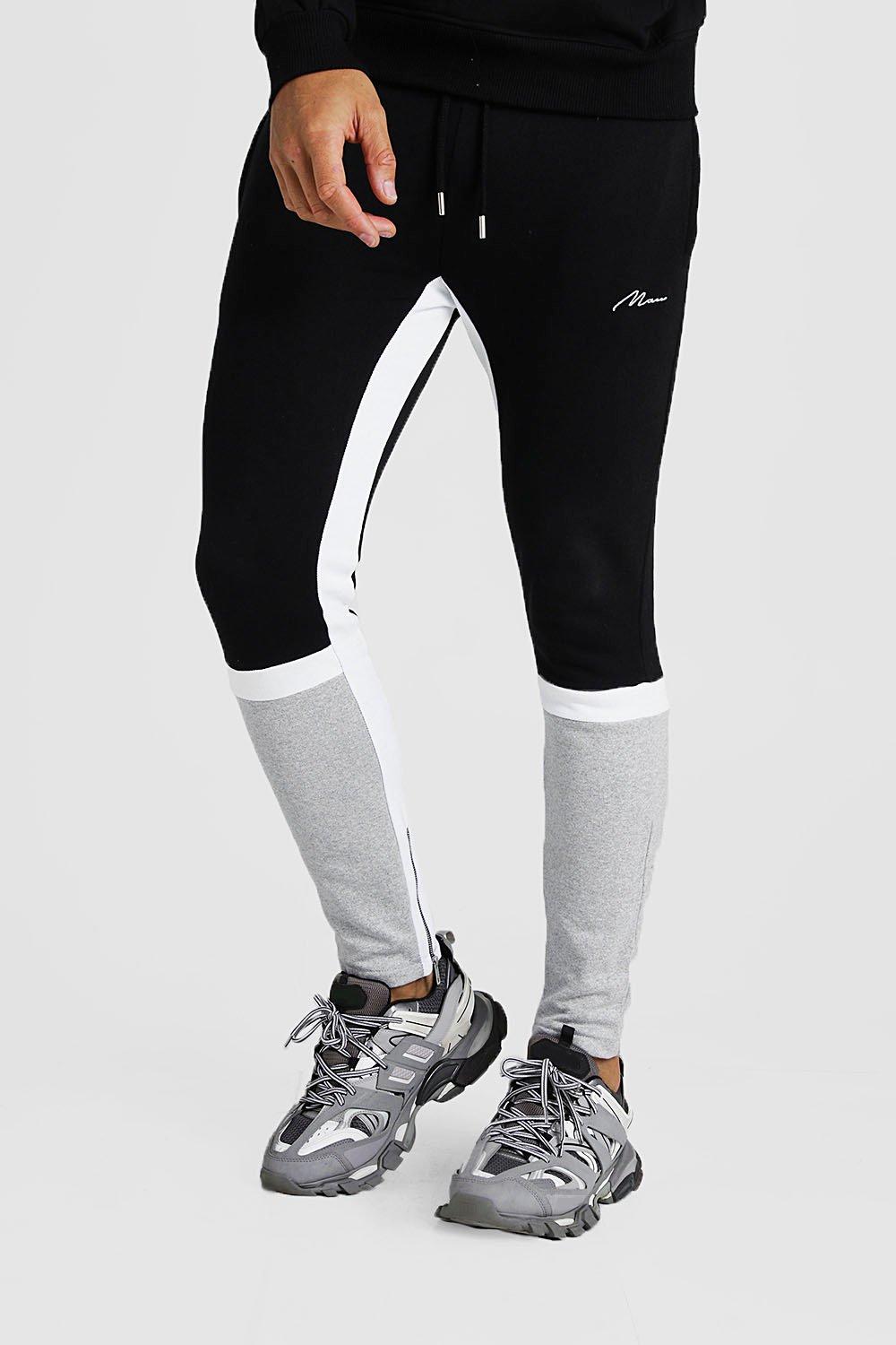 grey boohooman joggers