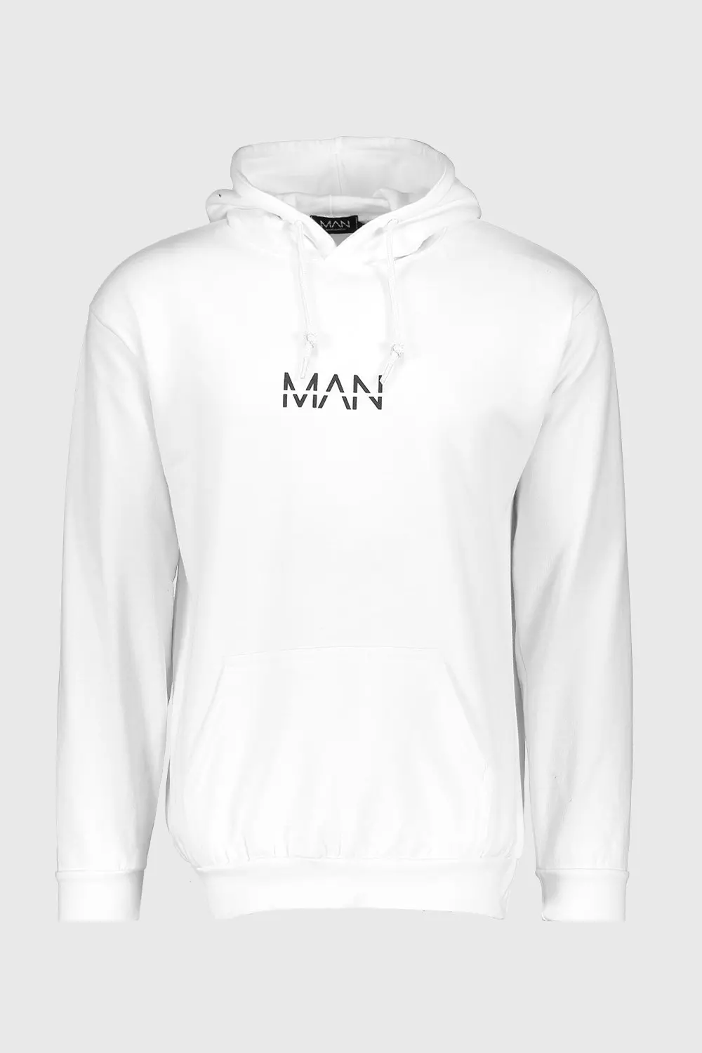 Original Man Over The Head Hoodie boohooMAN