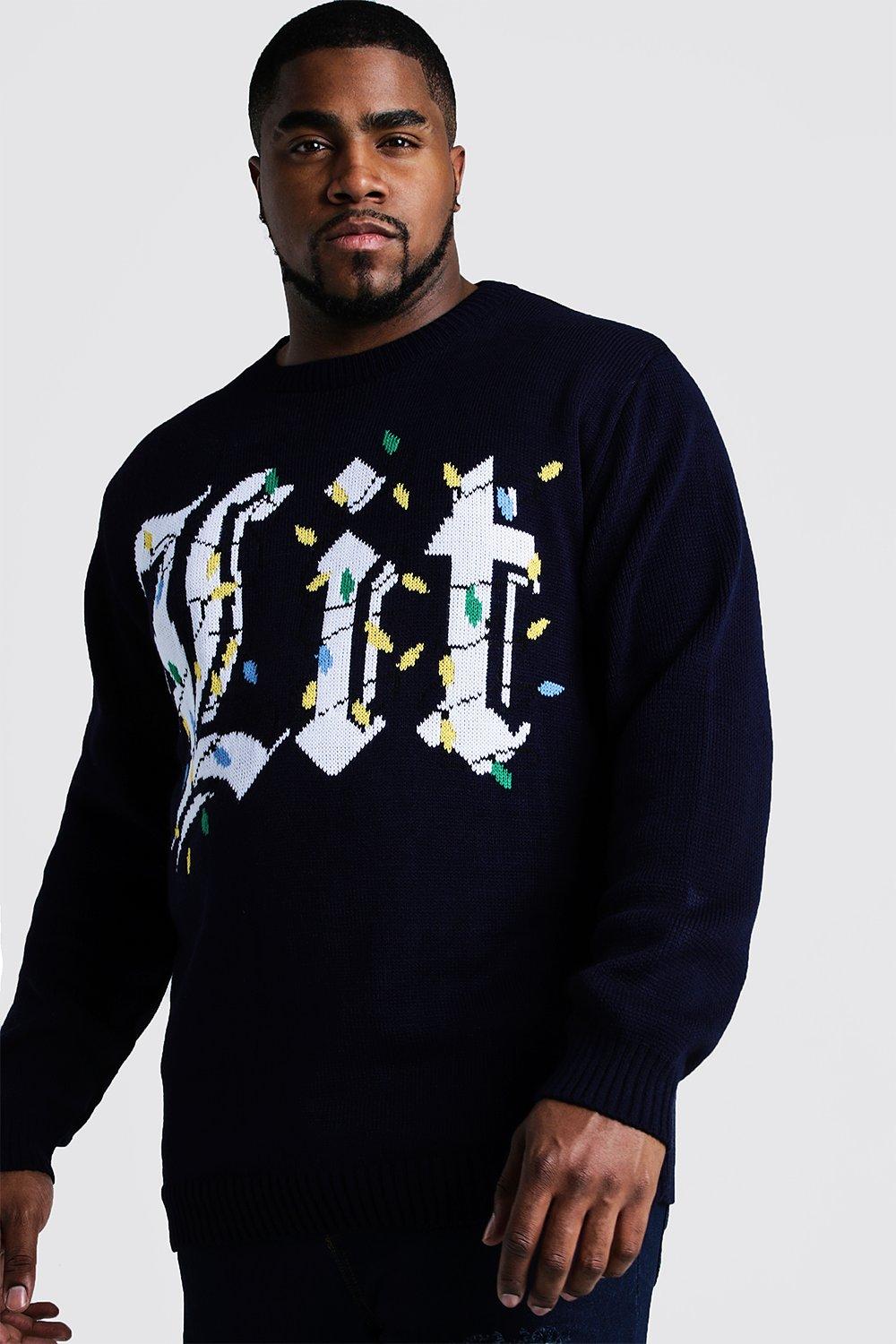 tall christmas sweater