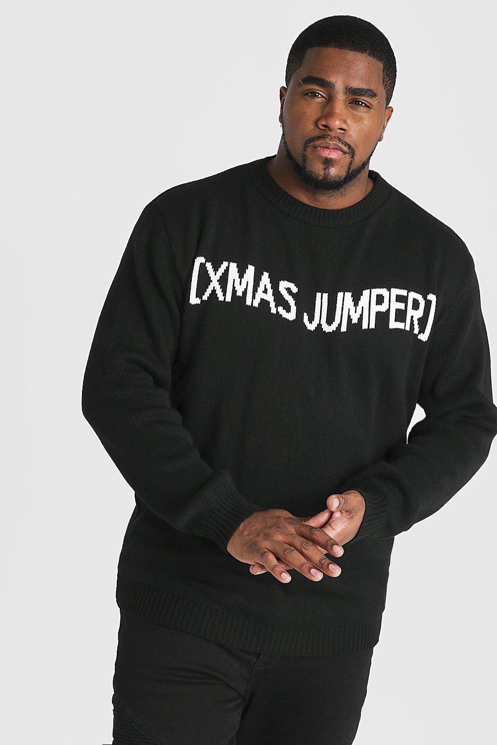 boohooman christmas jumper