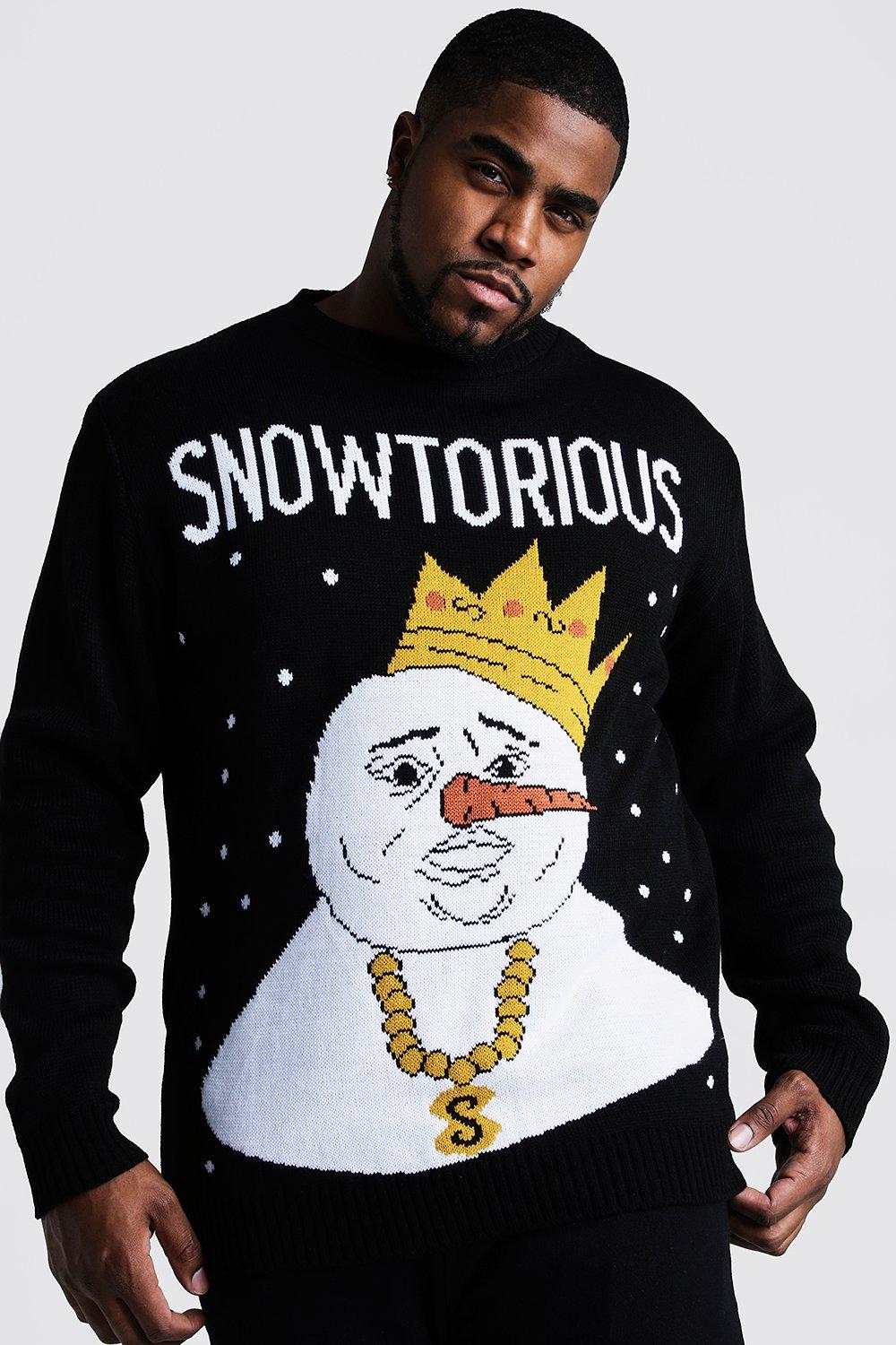 boohooman christmas jumper