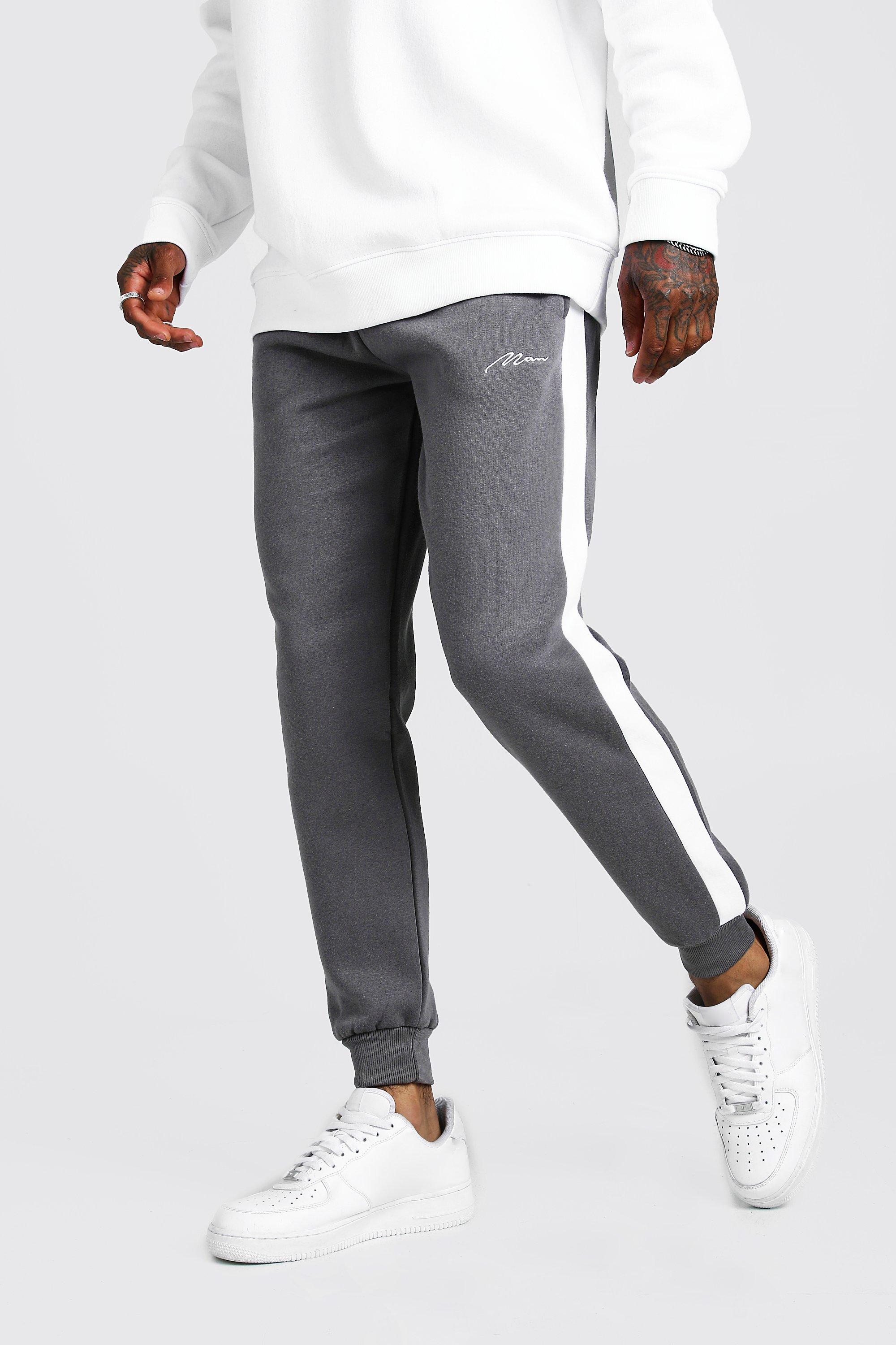 grey boohooman joggers