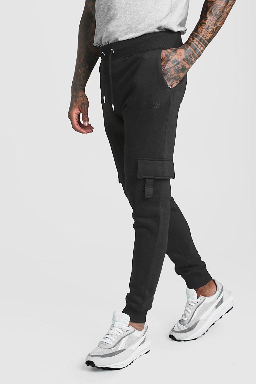 boohooman track pants