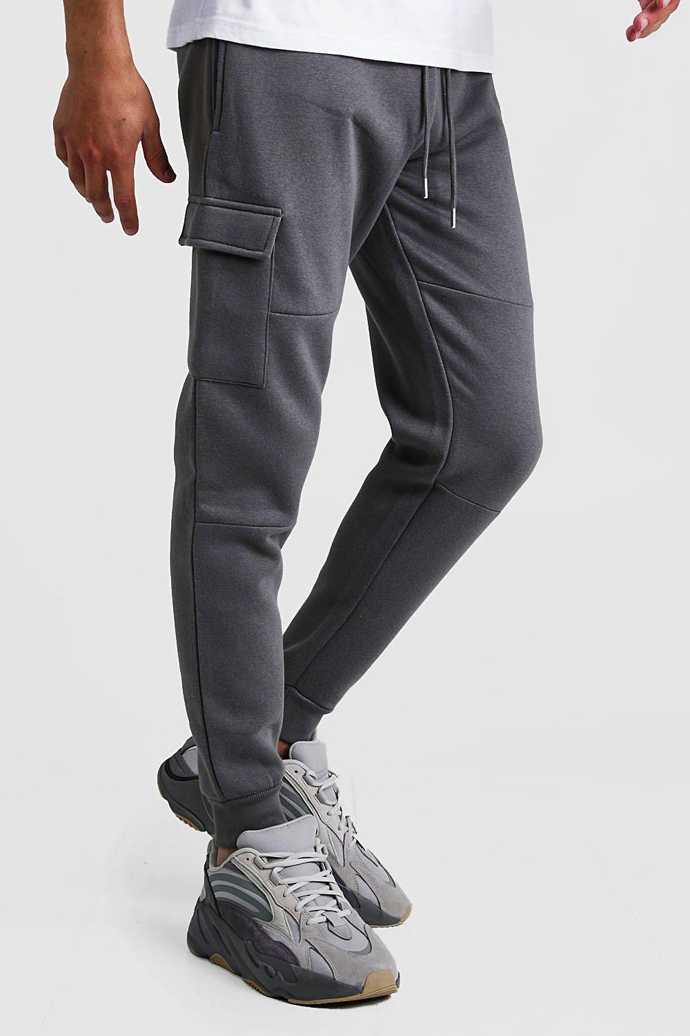 cargo joggers grey