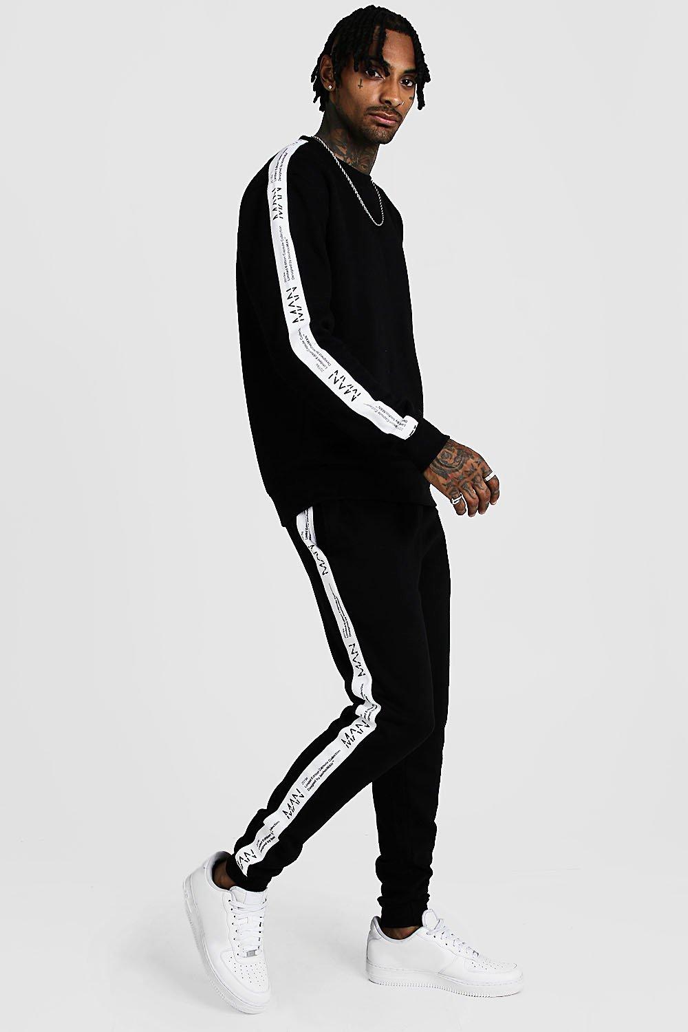 boohooman black jumper
