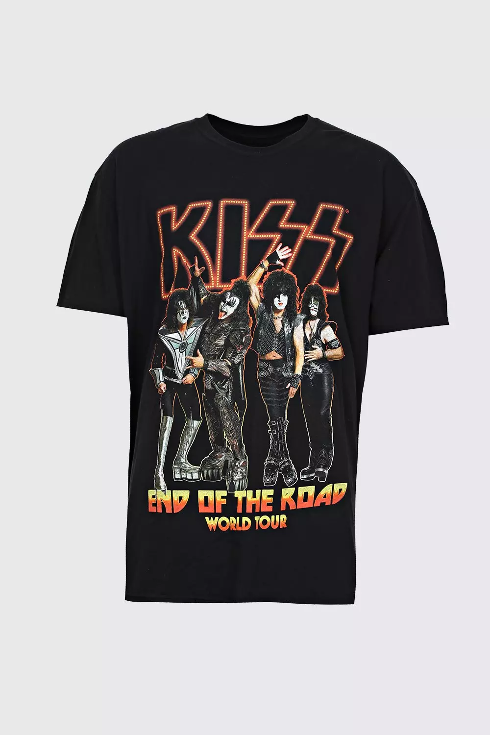 Plus Size Kiss End Of The Road License T-Shirt alternative image