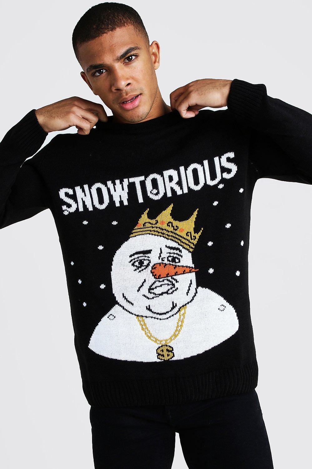 boohooman christmas jumper