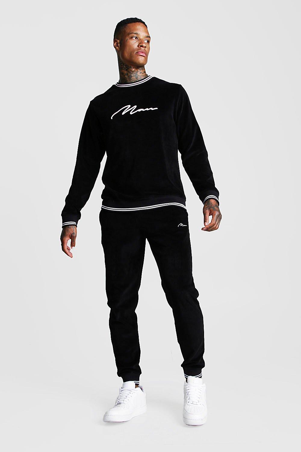 boohooman white jumper