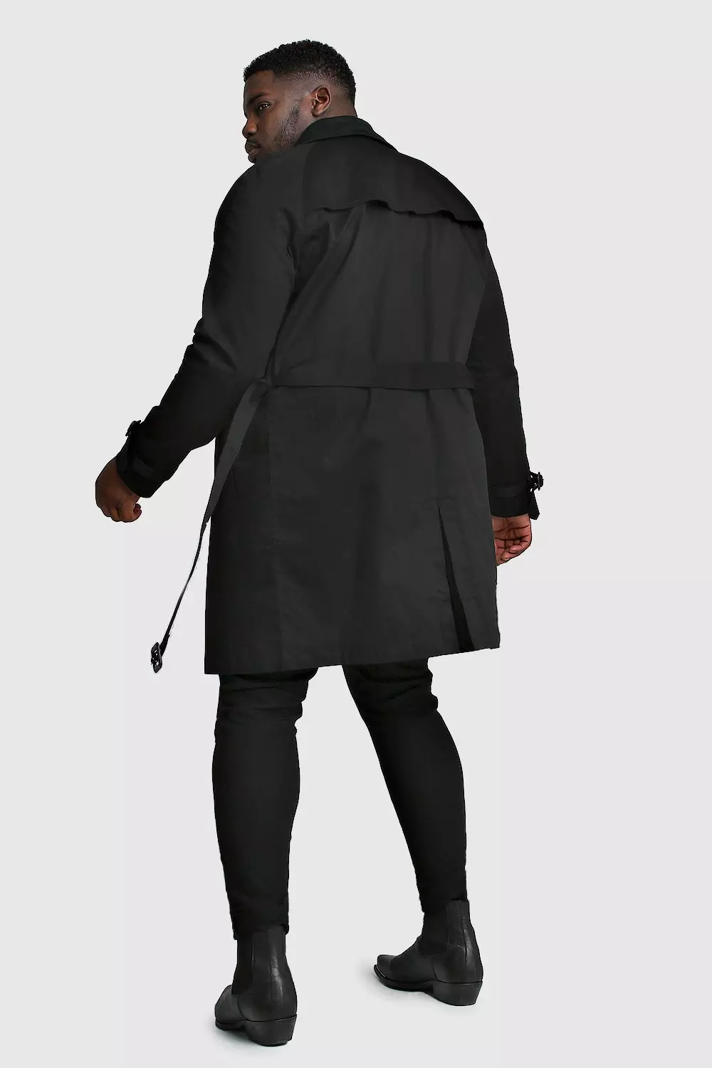 Big and tall mens duster coat best sale