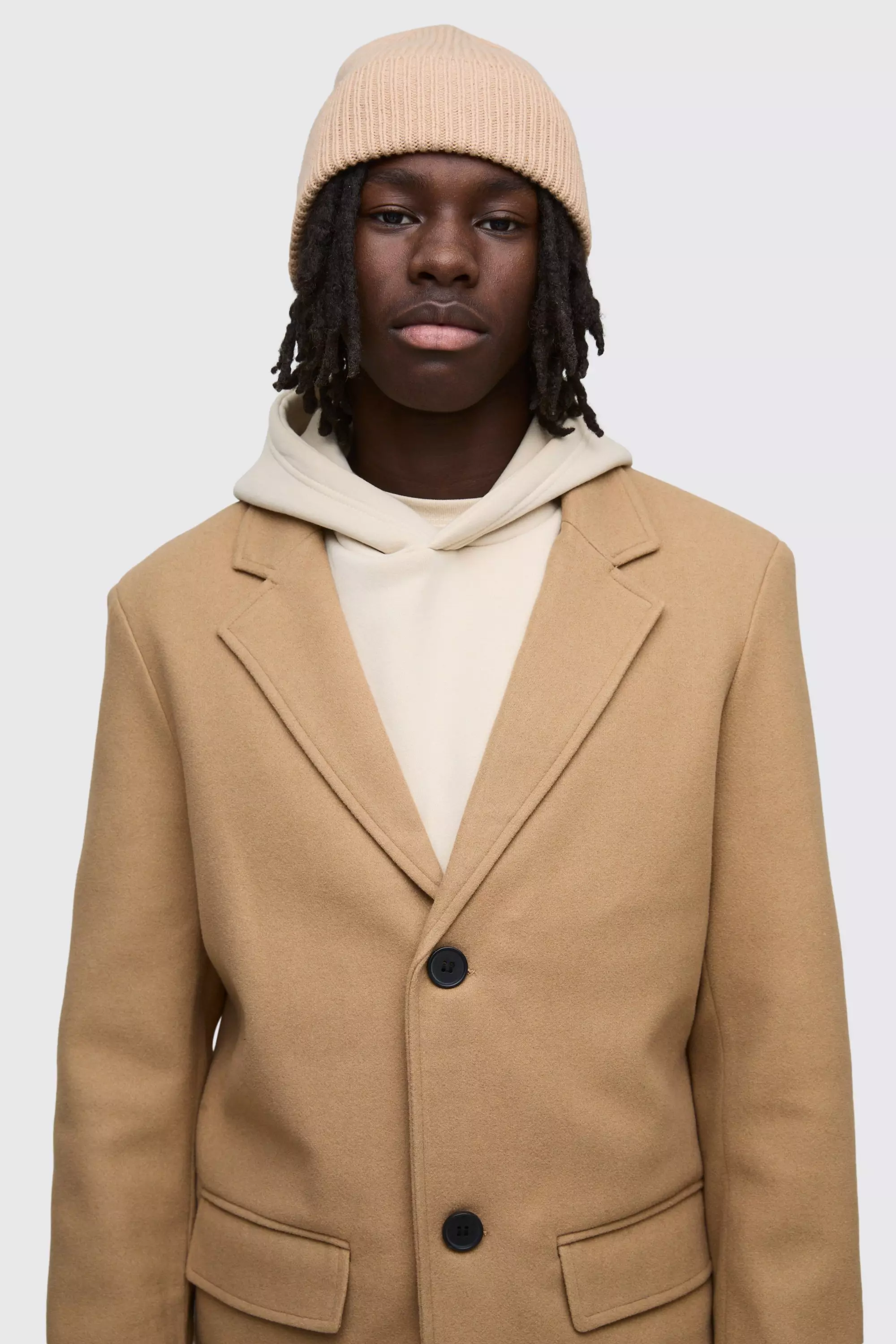 Oversized Renaissance Face Knit Jumper | boohooMAN USA