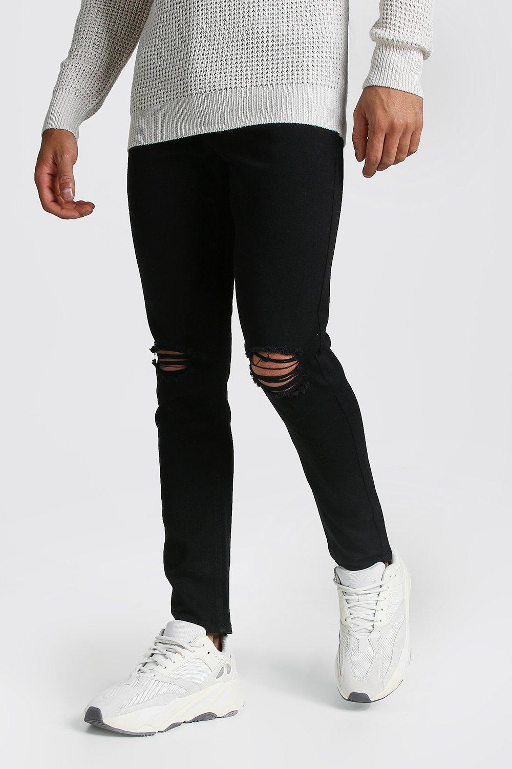 boohooman grey jeans