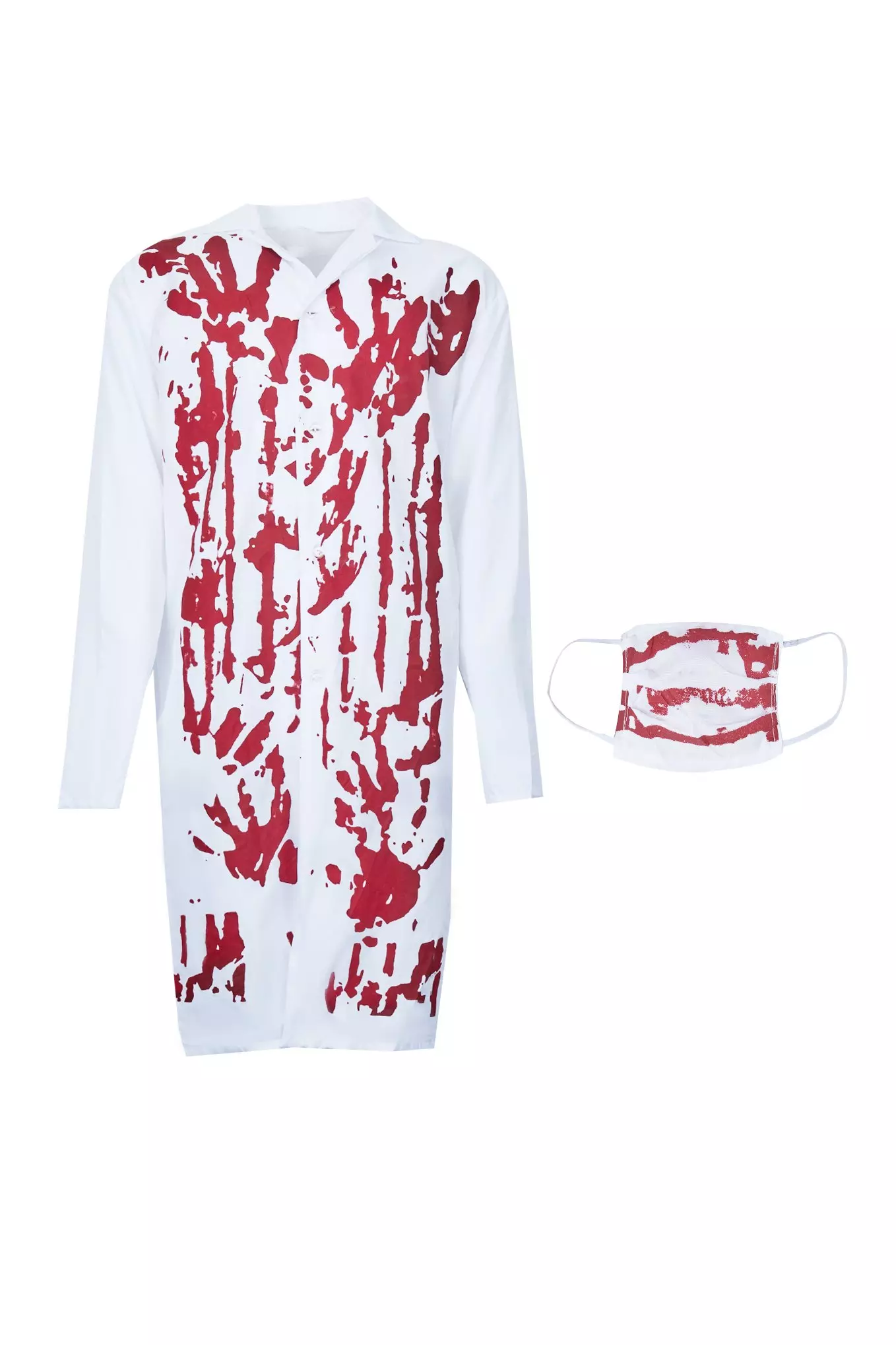 Halloween Blood Covered Doctor Costume alternatieve afbeelding