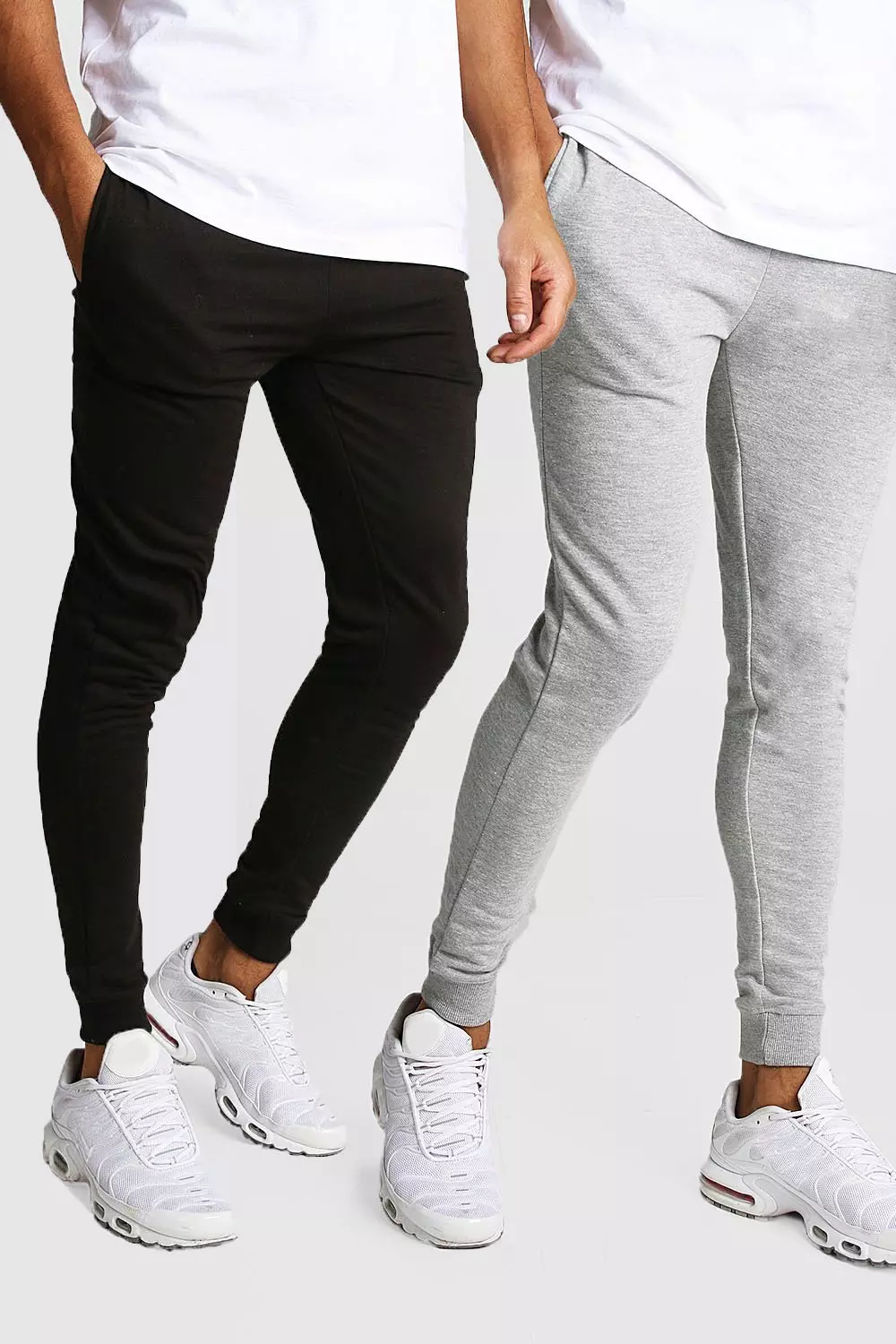 2 pack Super Skinny Fit Jogger boohooMAN USA