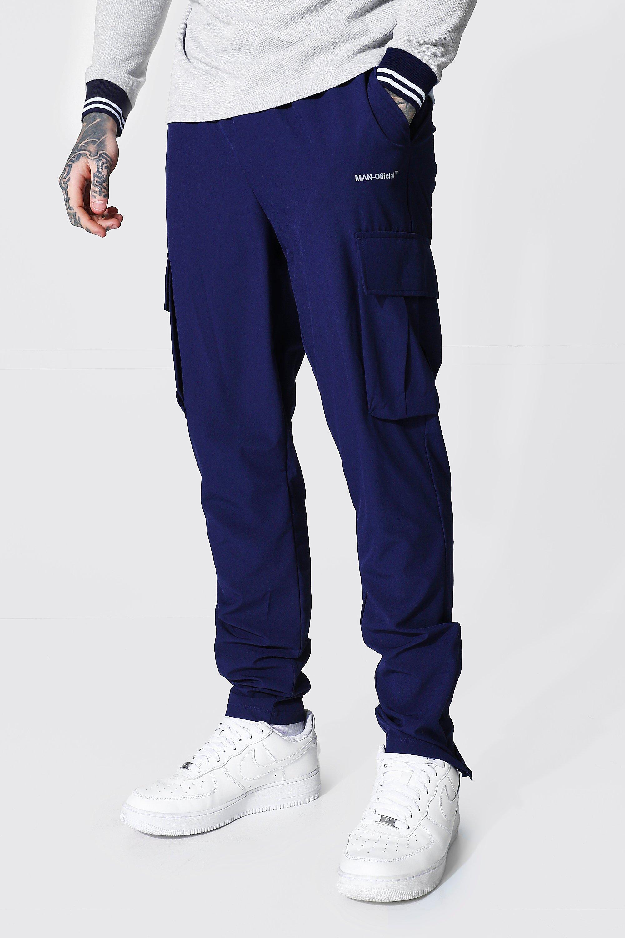 Original Man Tapered Fit Cargo Trouser | BoohooMAN