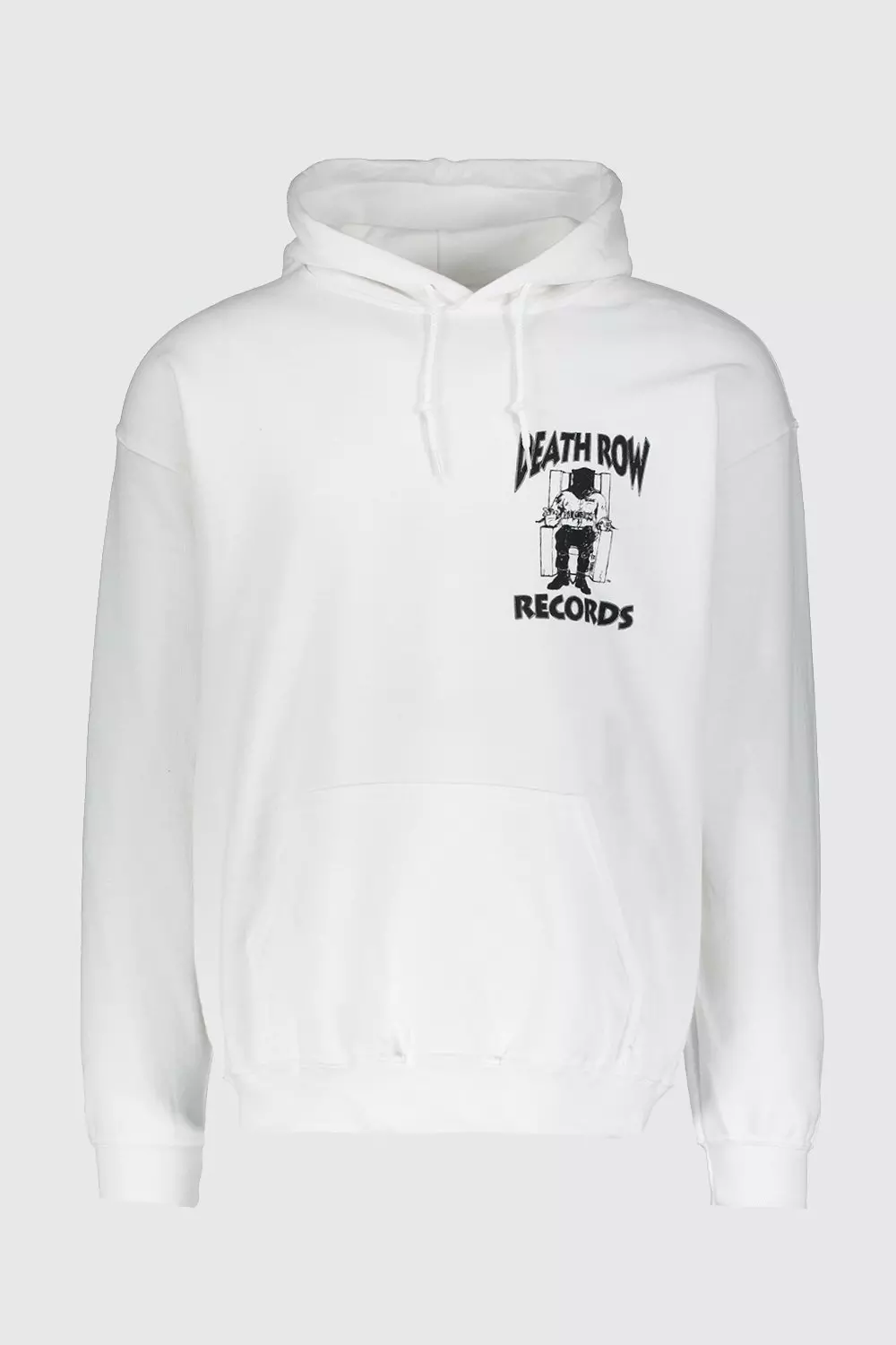 Death Row Records License Hoodie boohooMAN