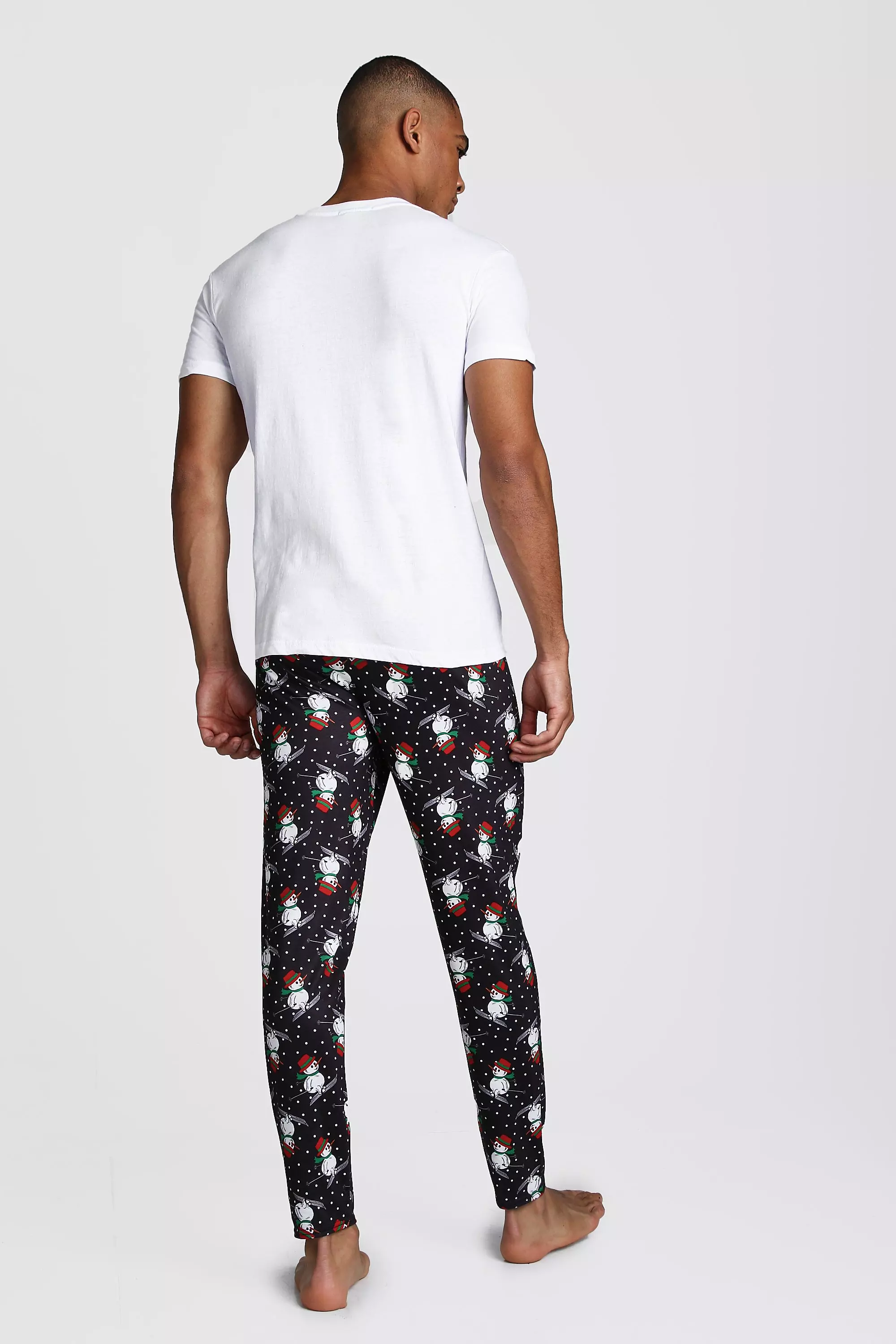 Christmas Snowman Print Lounge Set alternative image