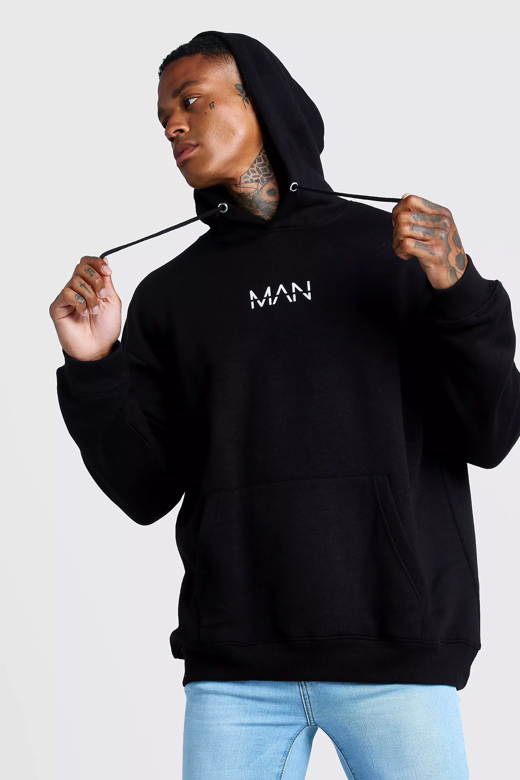 Hoodies boohooman hotsell
