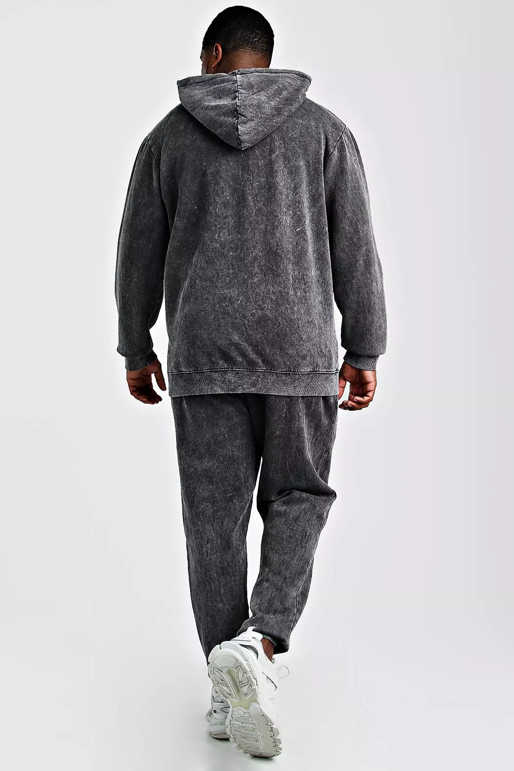 Grey acid wash tracksuit hotsell