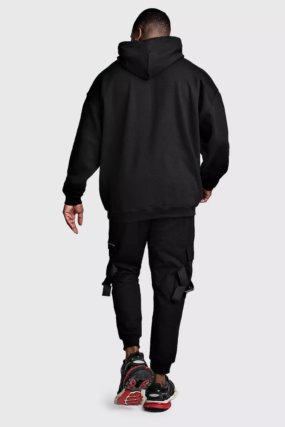Plus Size NASA License Hoodie boohooMAN USA
