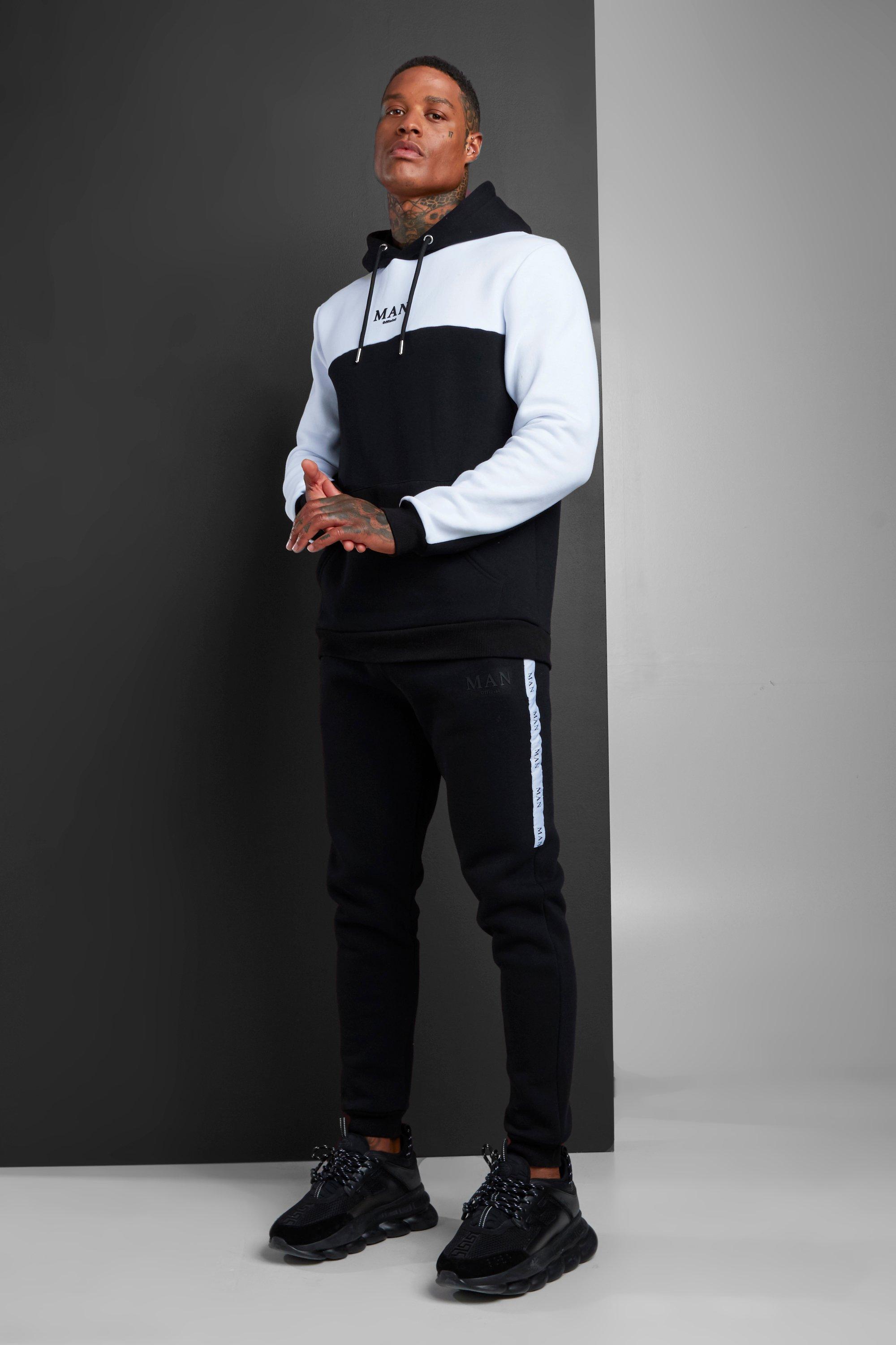 Official MAN Tape Hooded Tracksuit