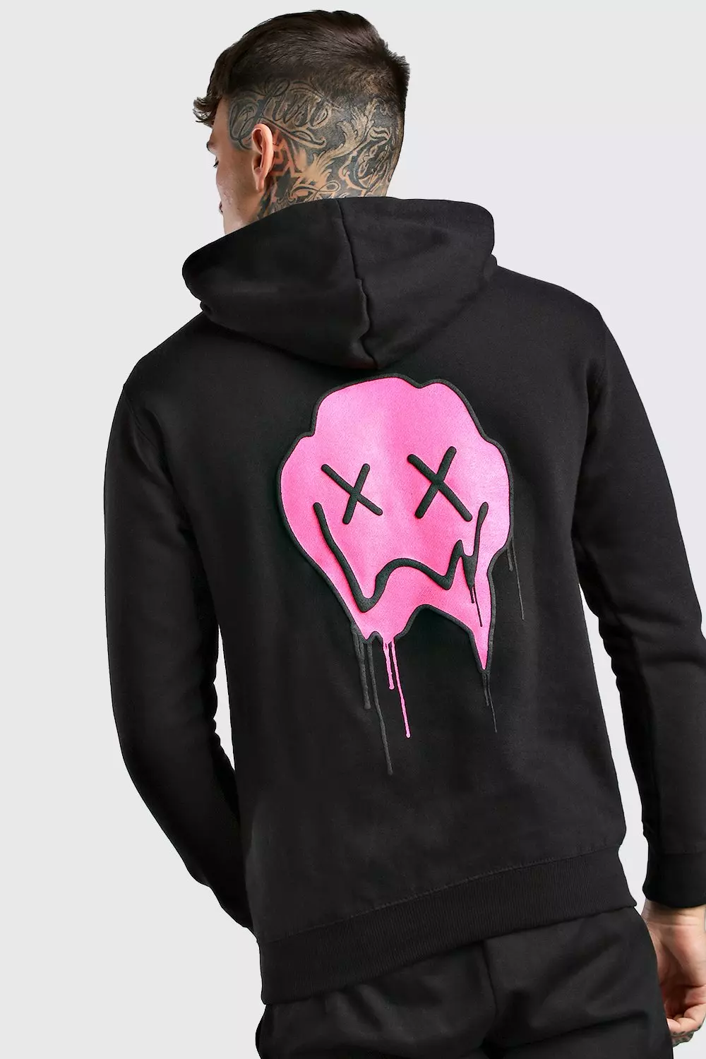 Drip face hoodie hotsell