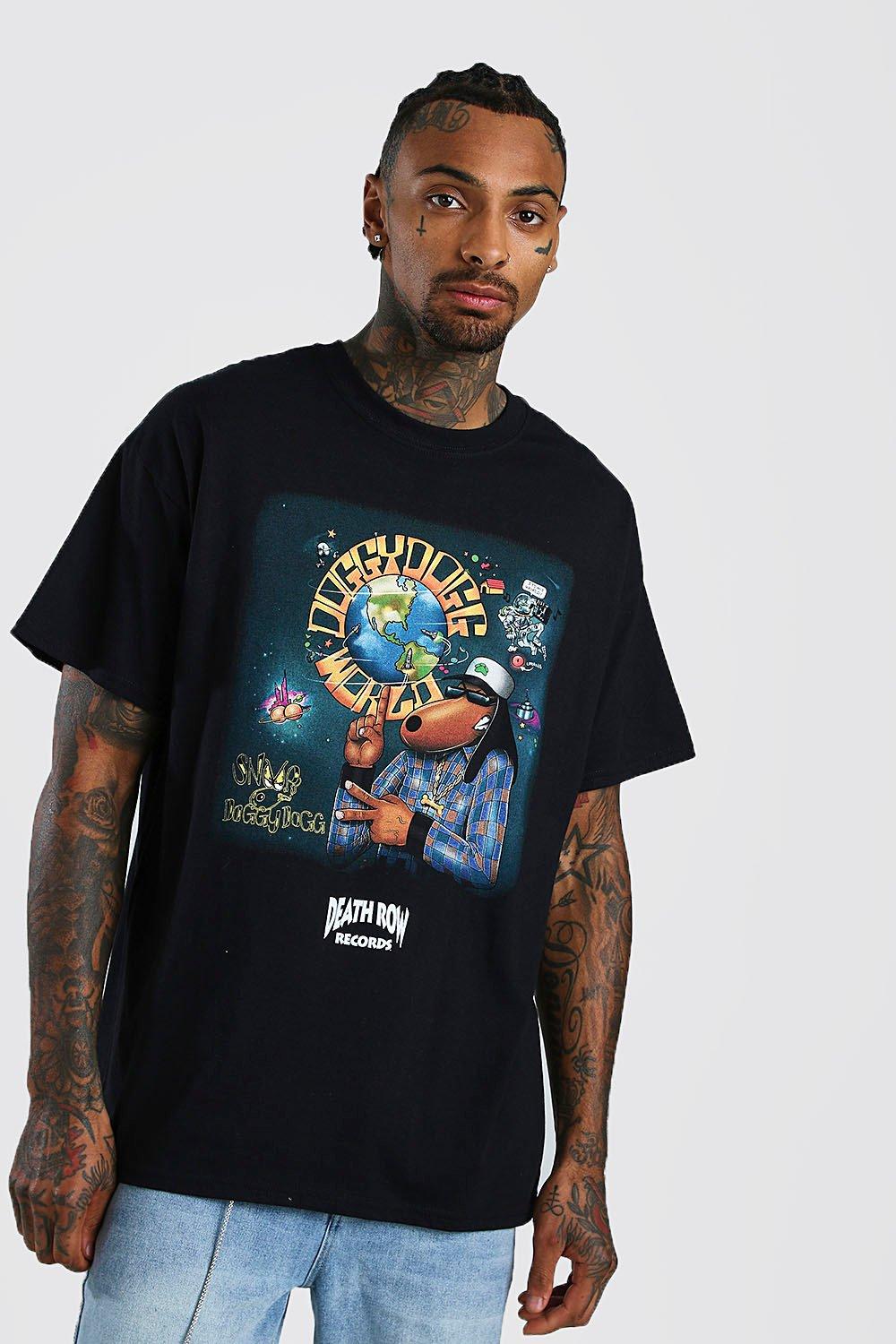 Snoop Dogg Death Row License T-Shirt | boohooMAN UK