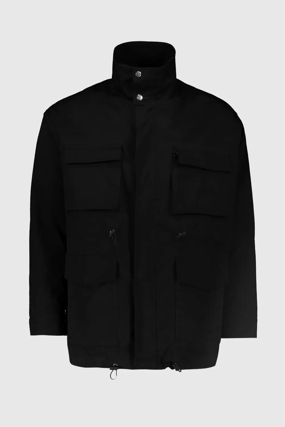 Veste fonctionnelle en coton zippée à 4 poches autre image