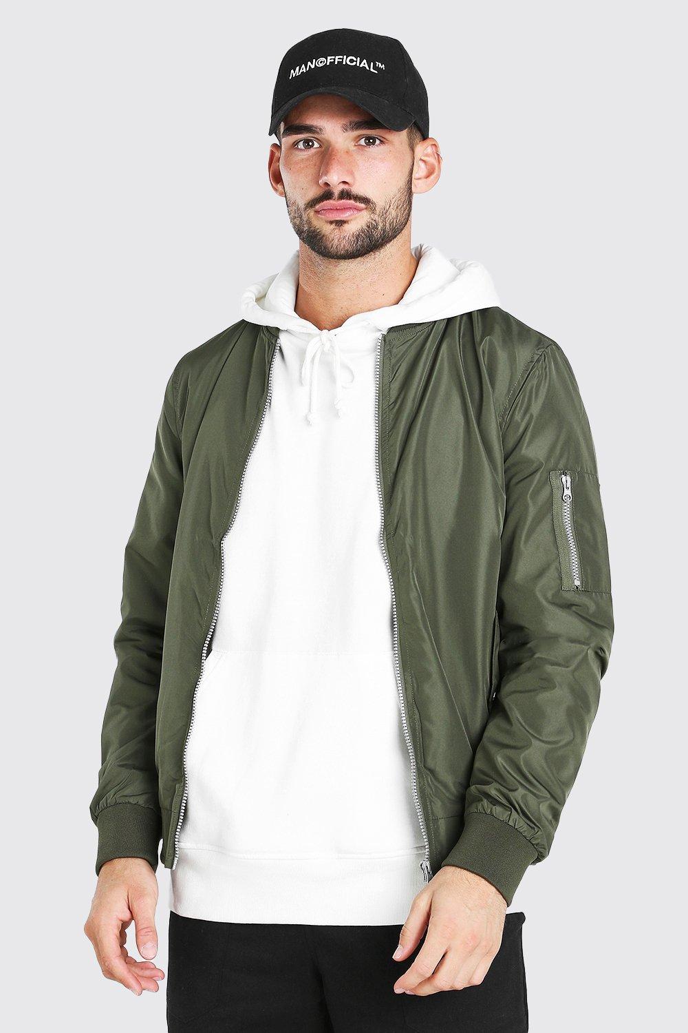 Boohoo man bomber jacket sale