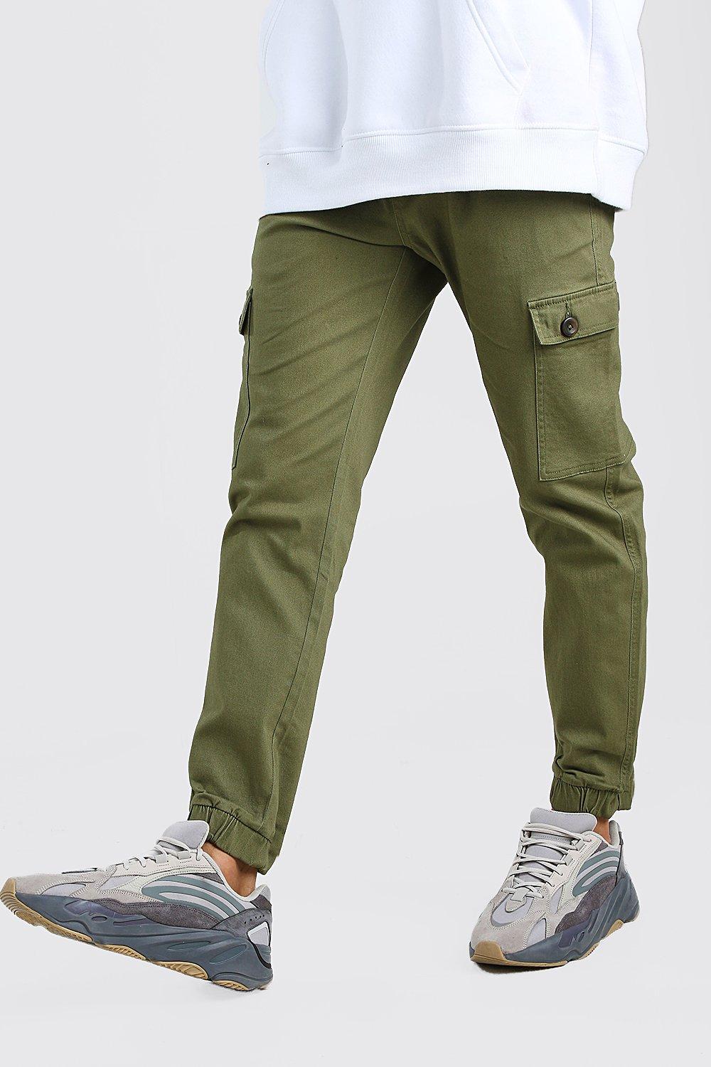 boohooman cargo trousers
