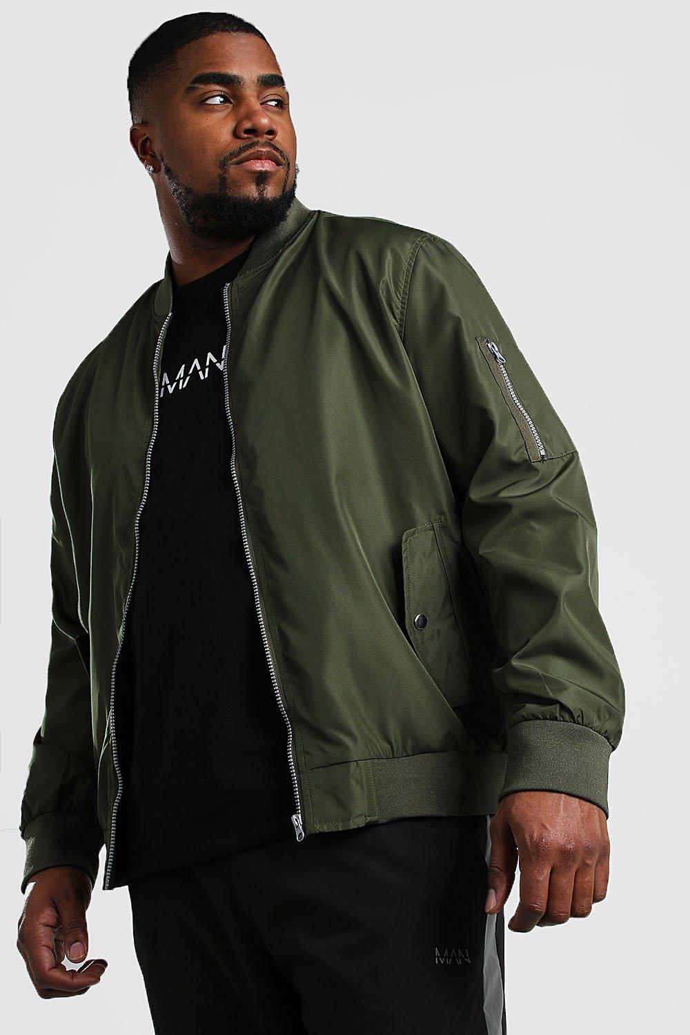 plus size khaki bomber jacket