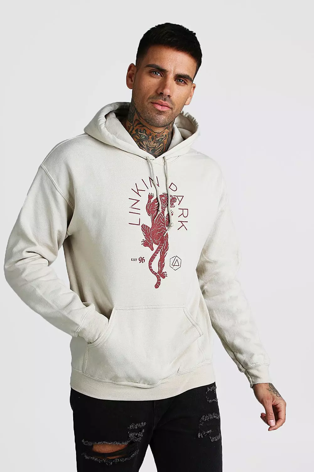 Sweat à capuche Linkin Park officiel, Roche autre image