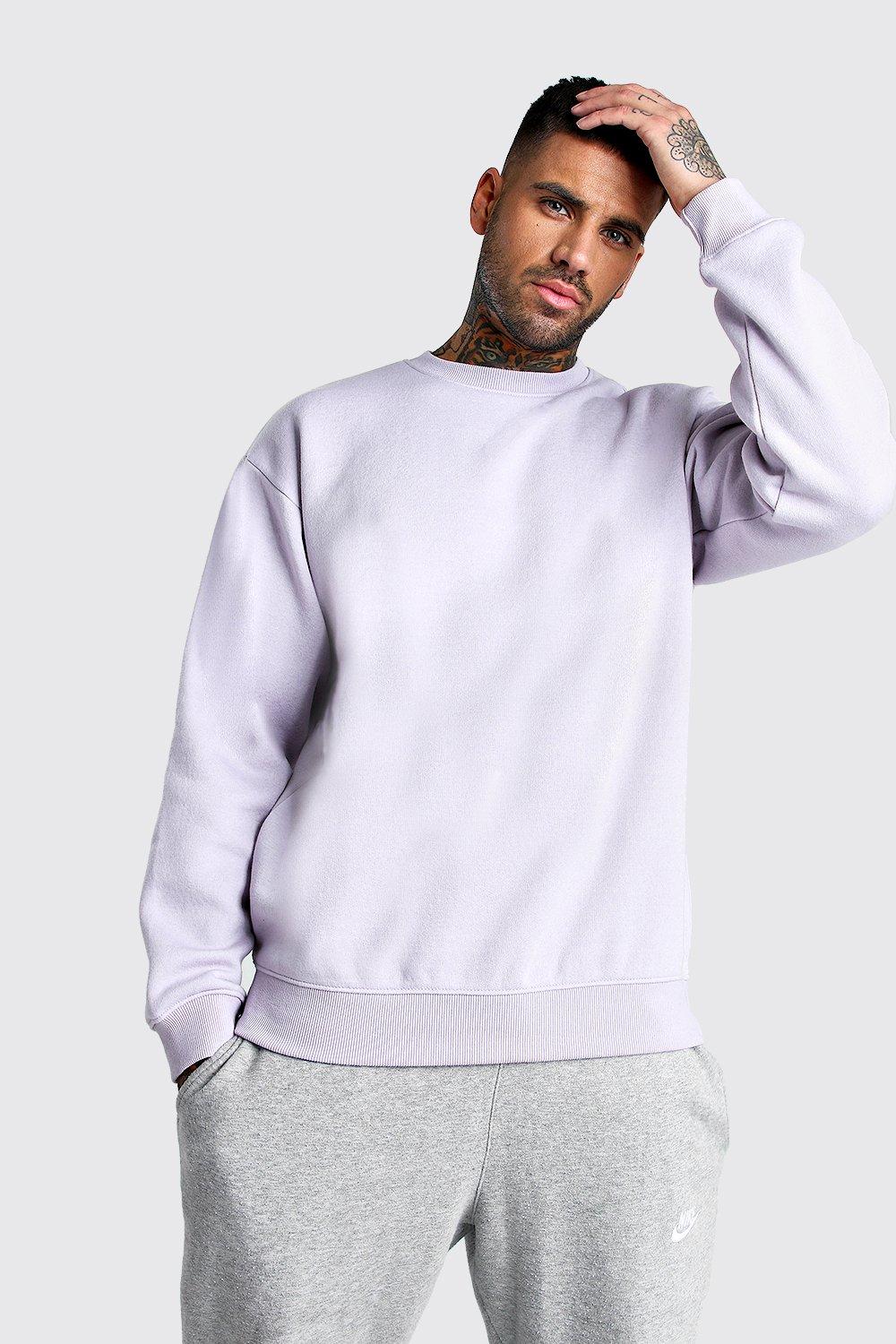 oversized lilac hoodie