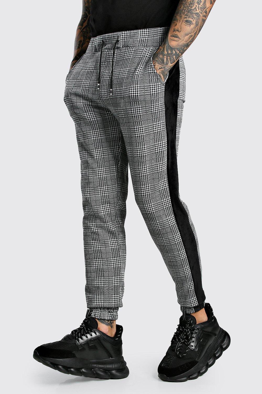 check skinny fit jogger