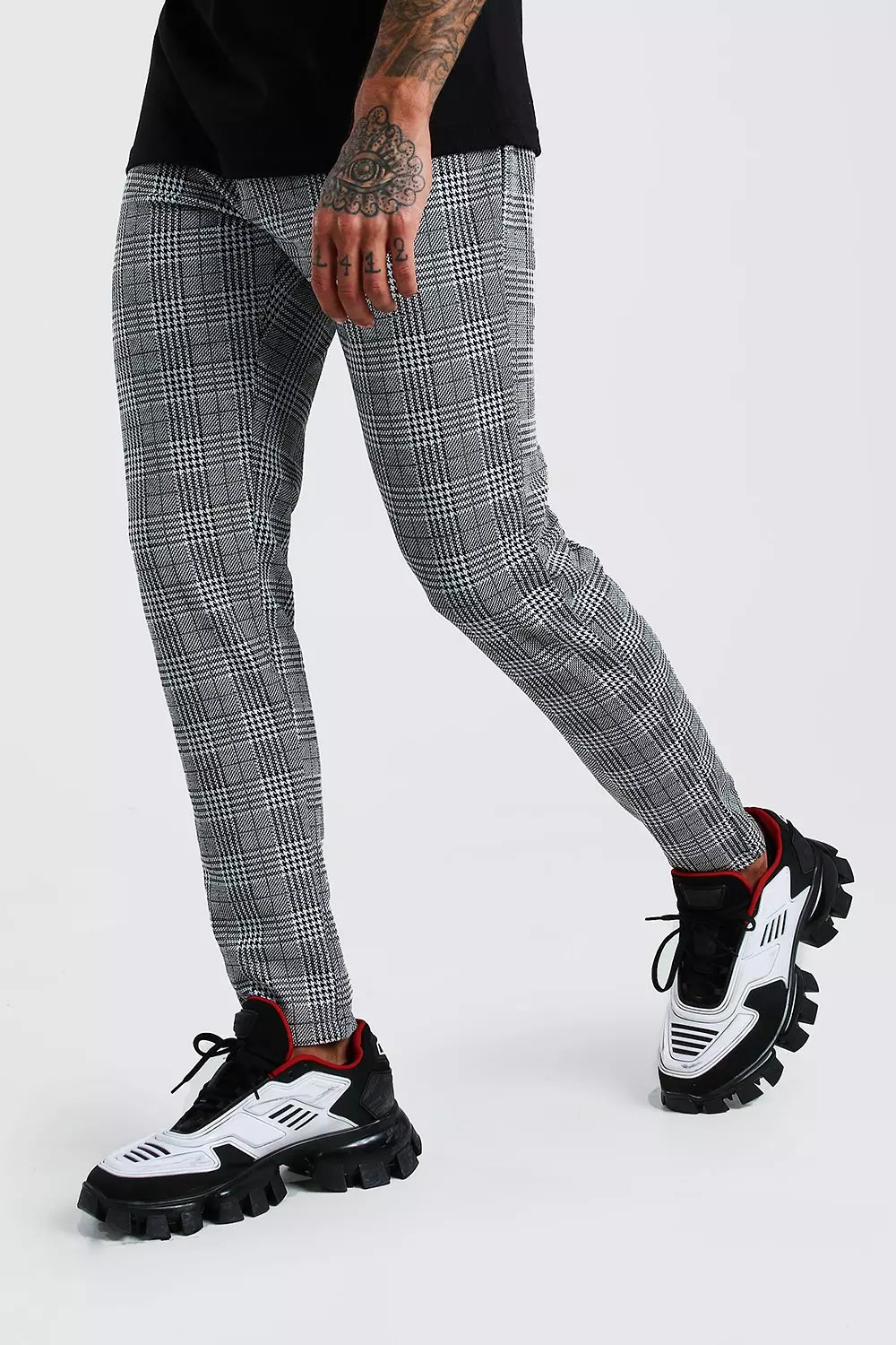 Check Skinny Fit Trouser alternative image