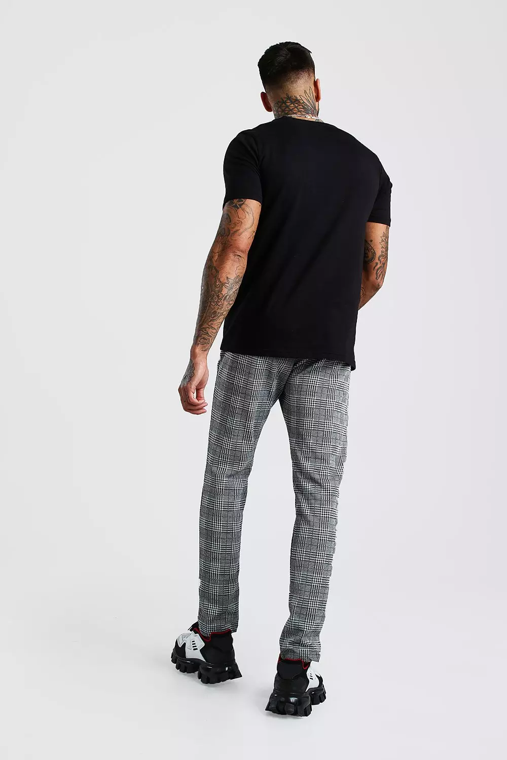 Check Skinny Fit Trouser alternative image