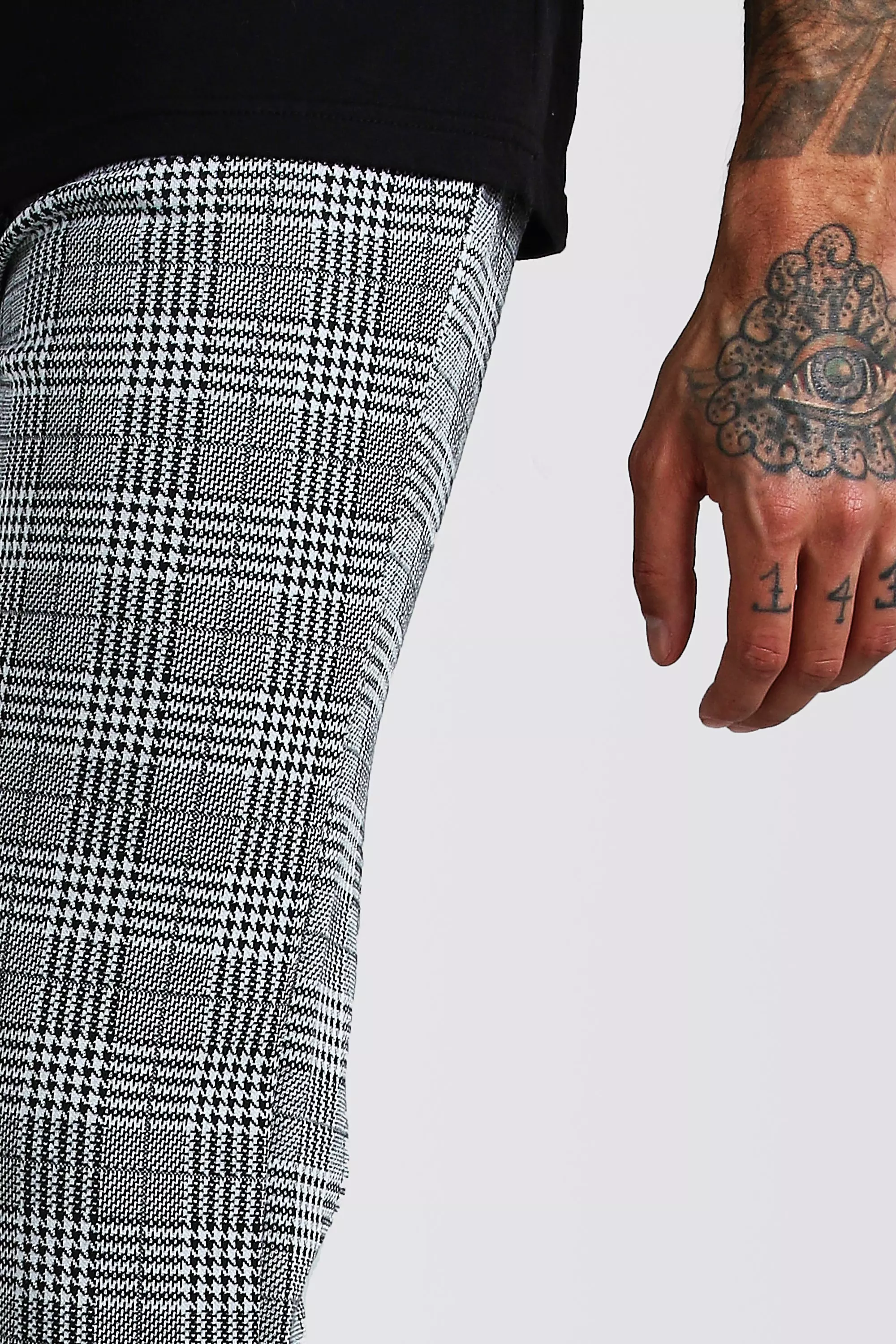 Check Skinny Fit Trouser alternative image