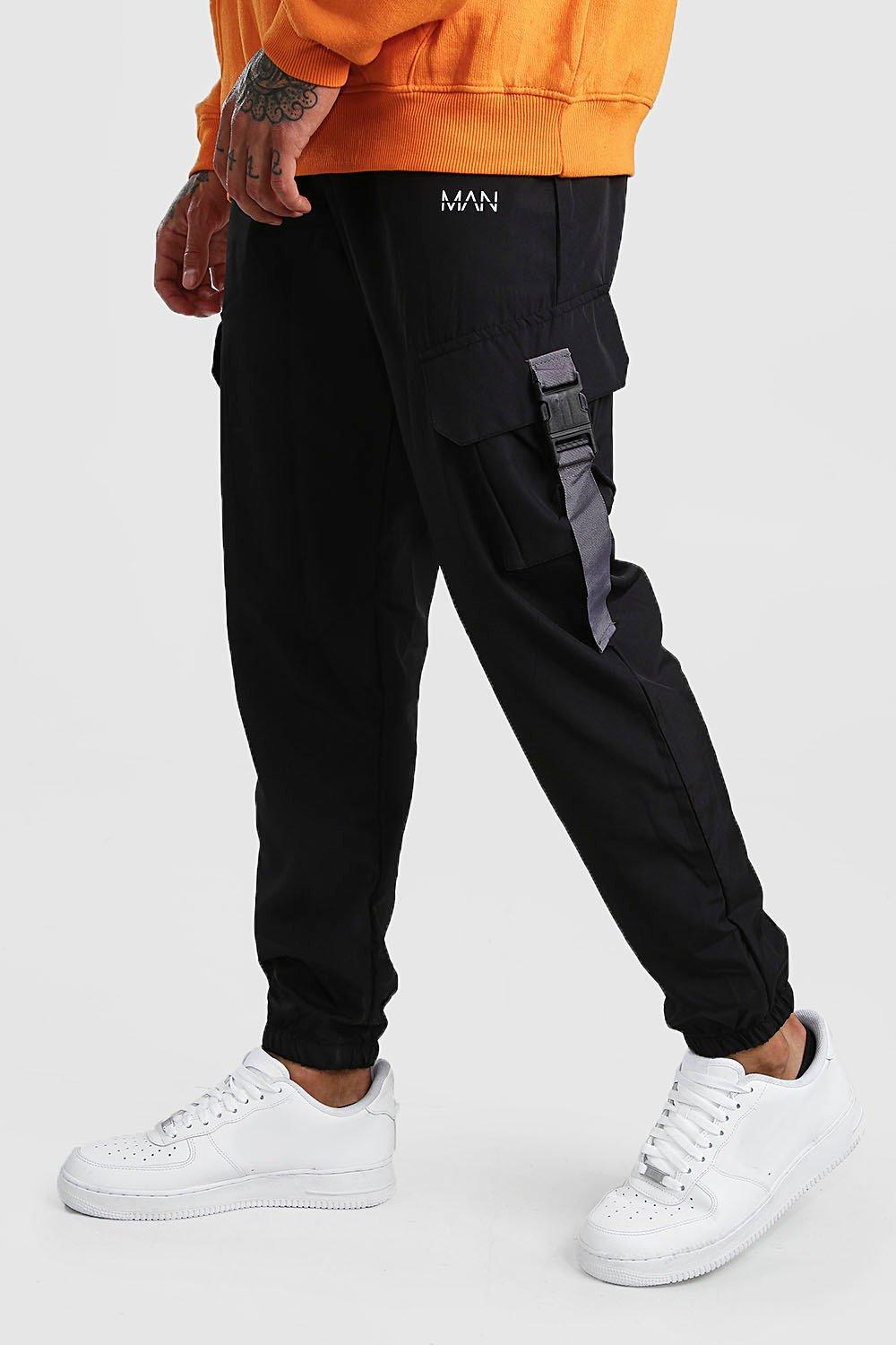 boohooman mens joggers