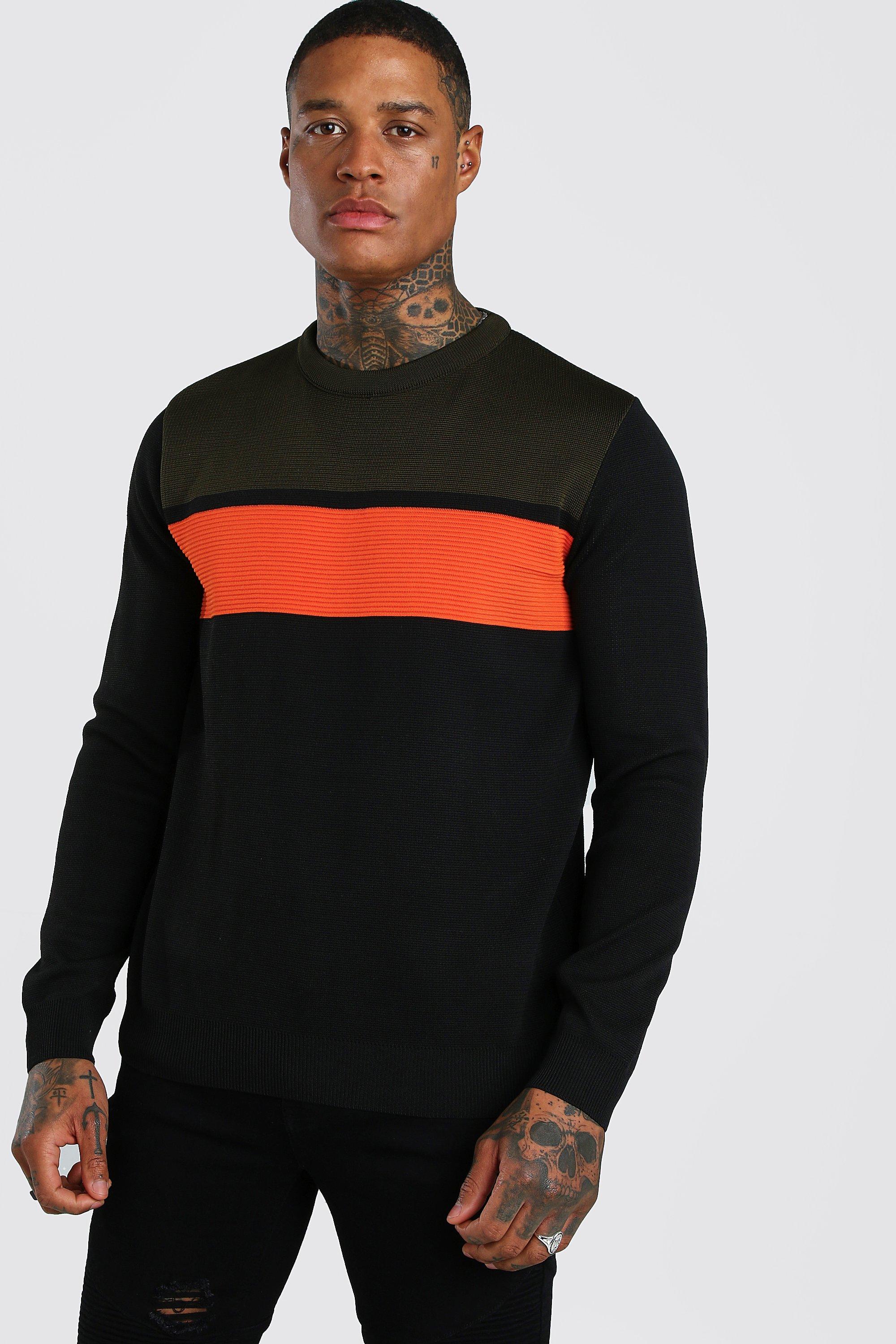 boohooman black jumper