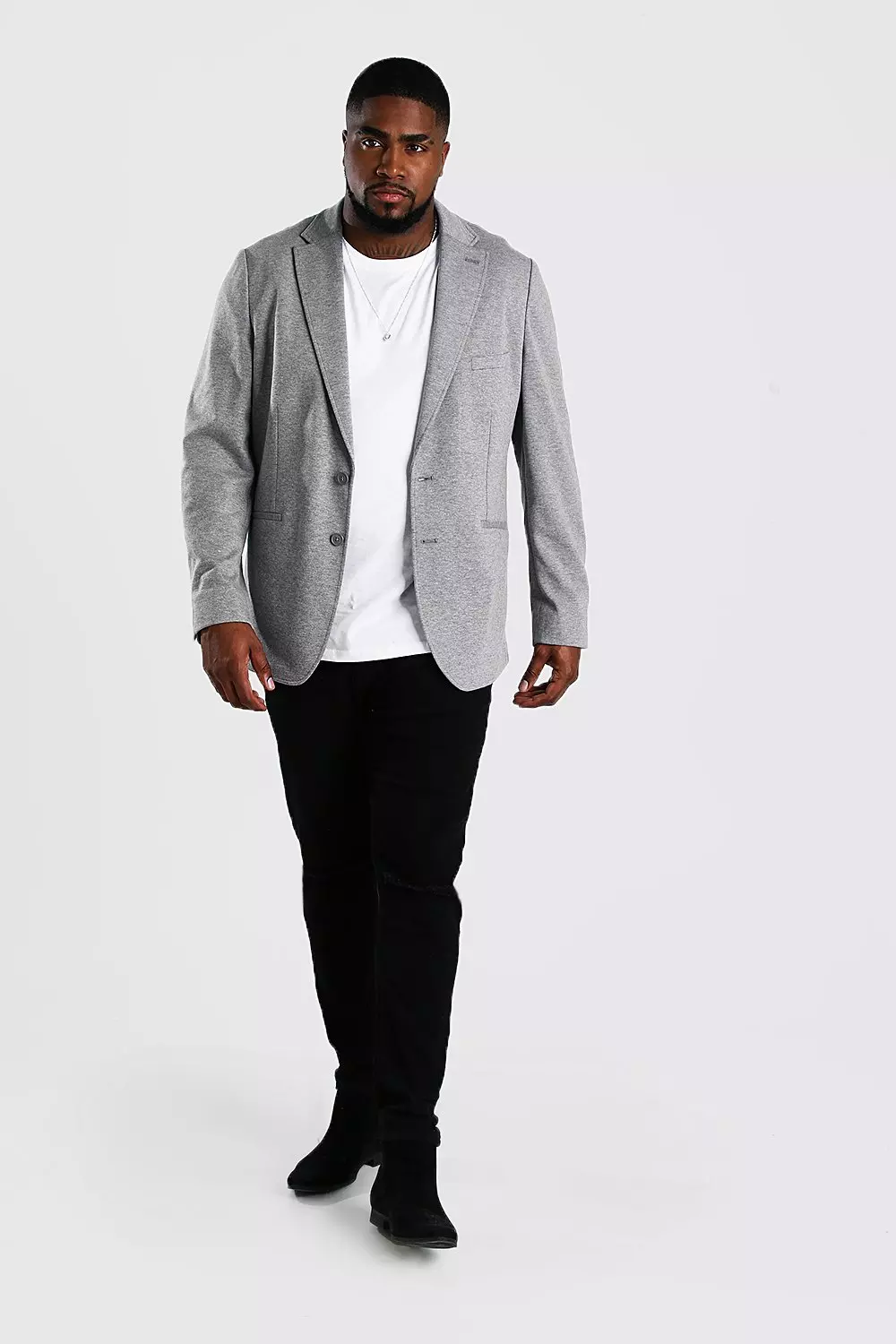 Plus size blazer men hotsell