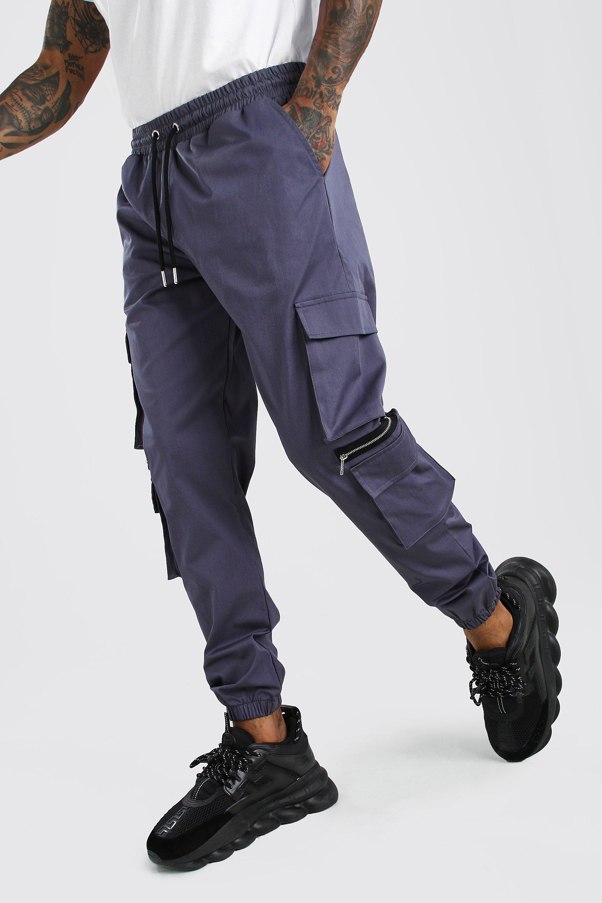 Cargo pants hot sale boohooman