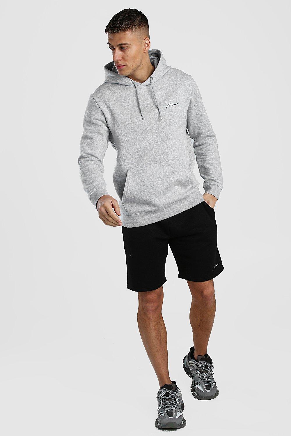 shorts hoodie