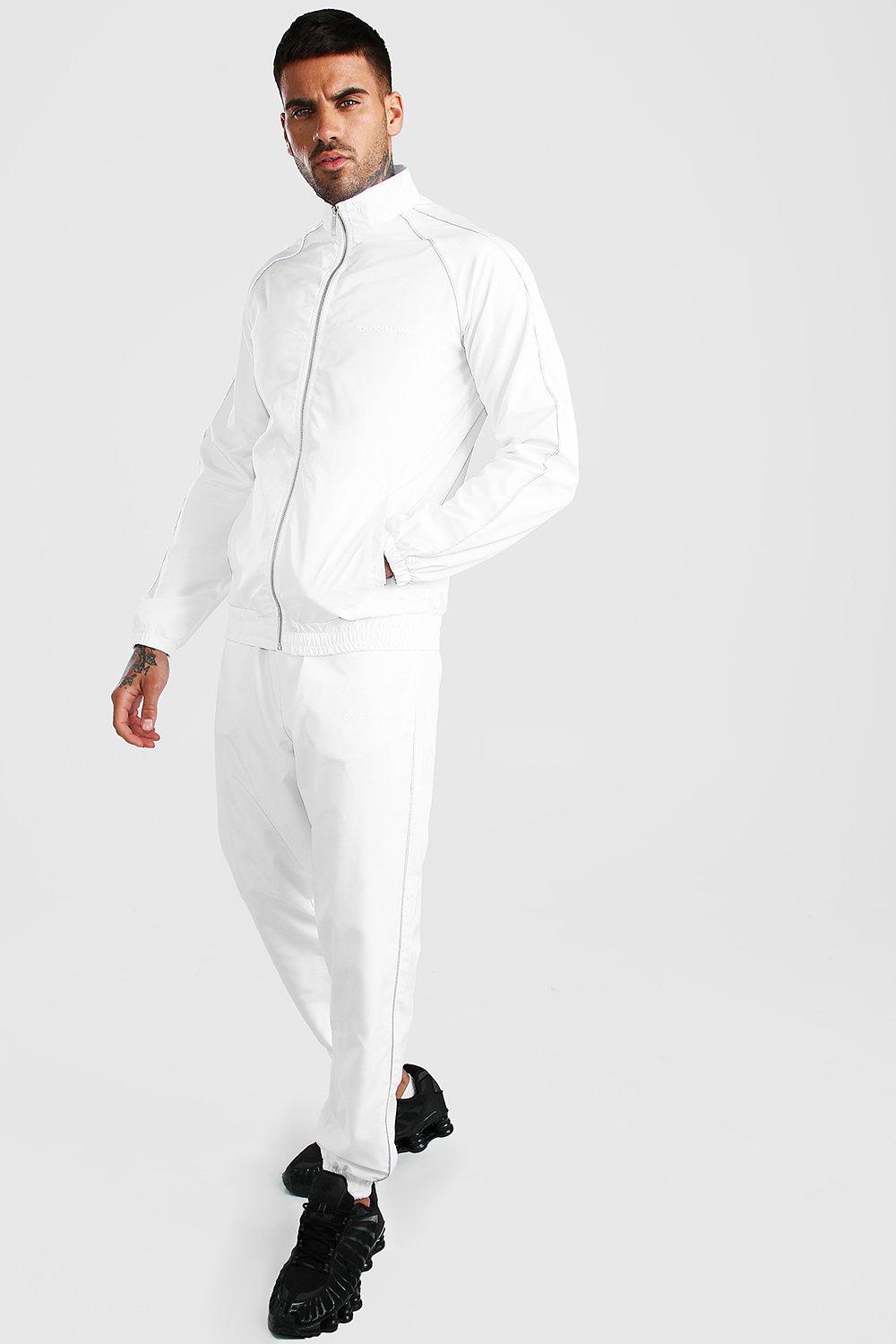 white tracksuit