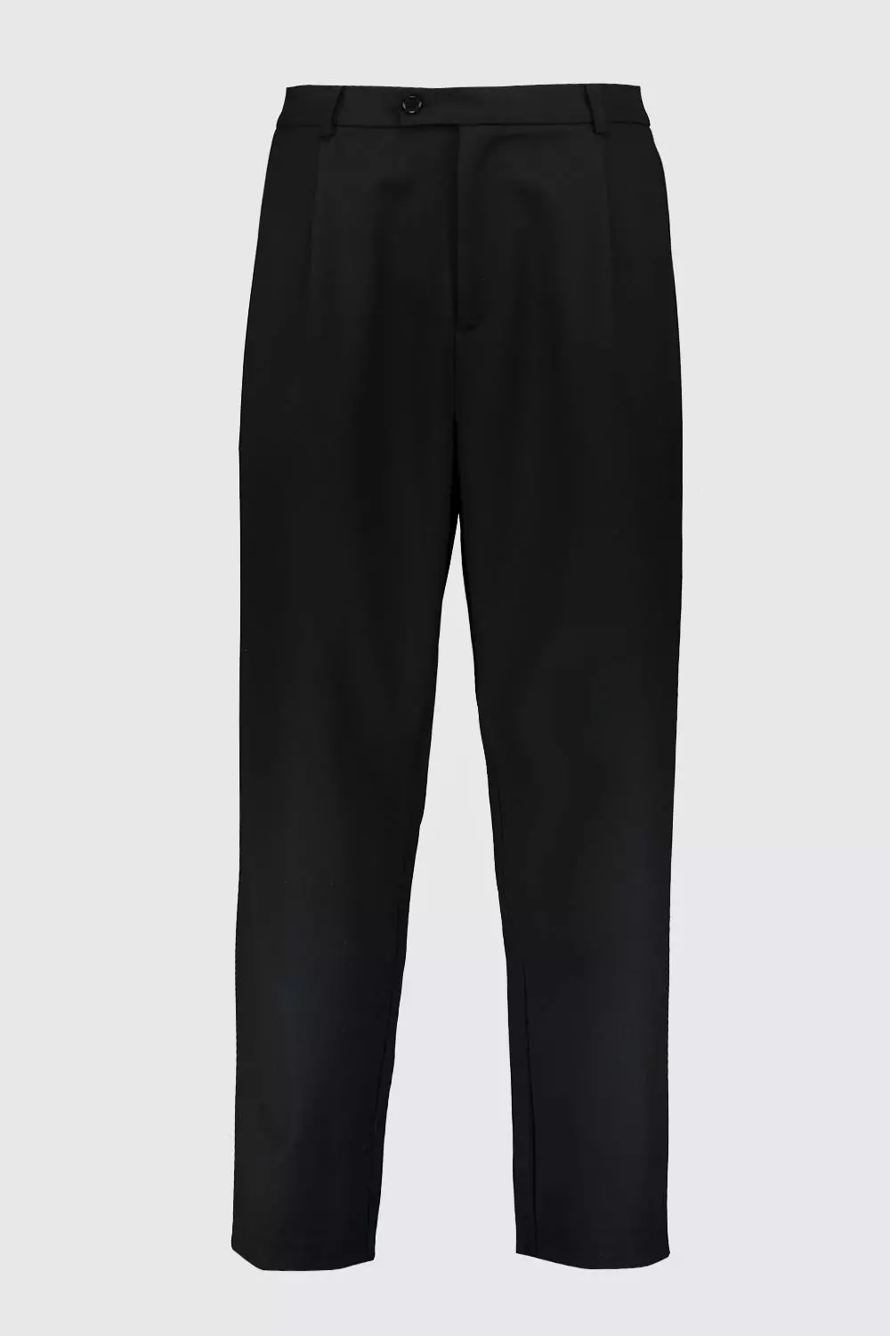 【LOCAL MANSION】関税込★Oversize wide cropped pants Terraced Wide Leg Pant in Truffle