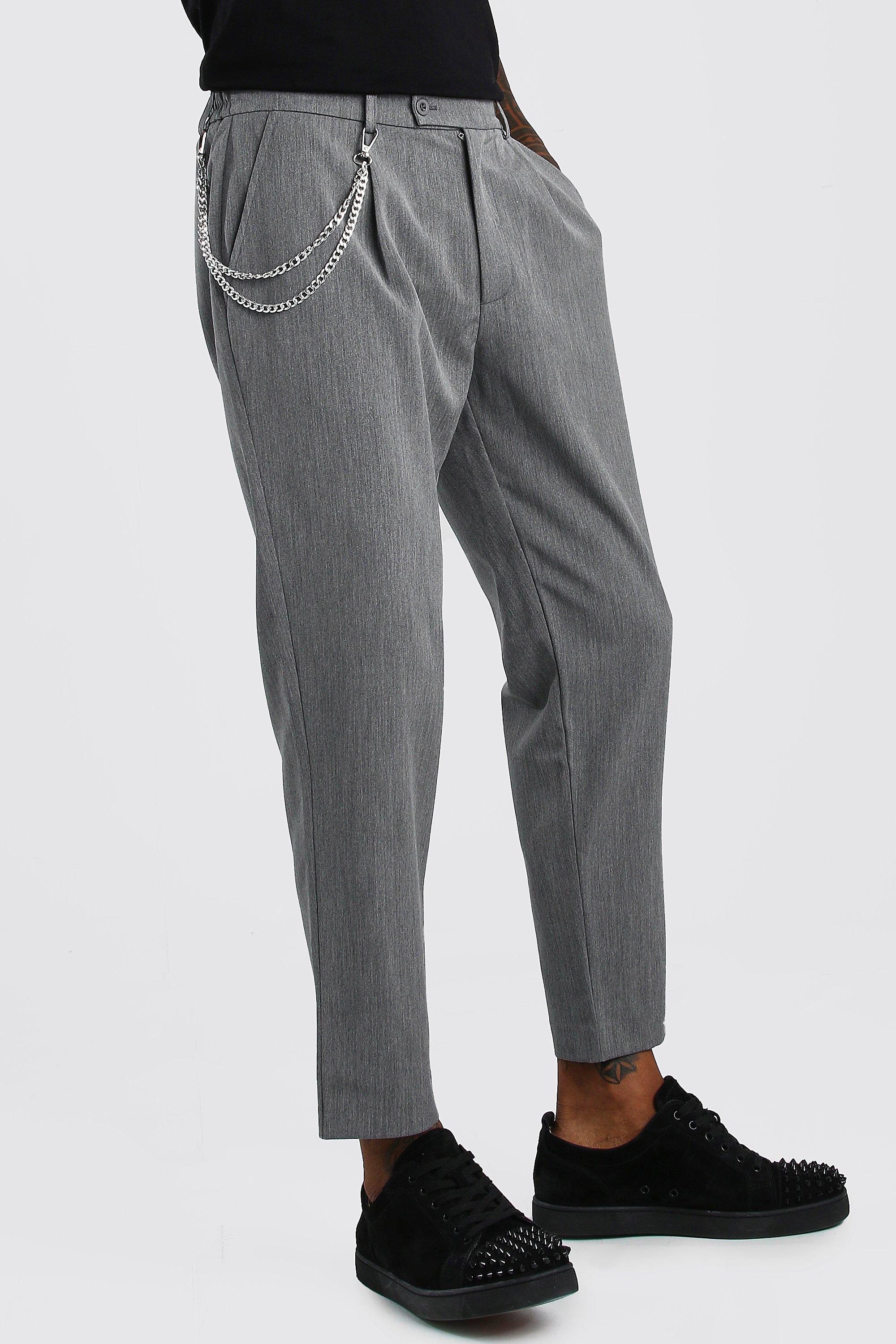 tapered cropped pants