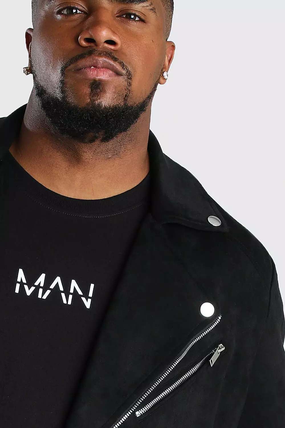 Plus size suede biker jacket clearance