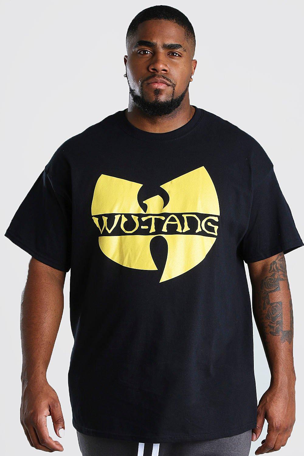 mechanical unit Accuser Plus Size Wu-Tang Clan Print T-Shirt | boohooMAN USA